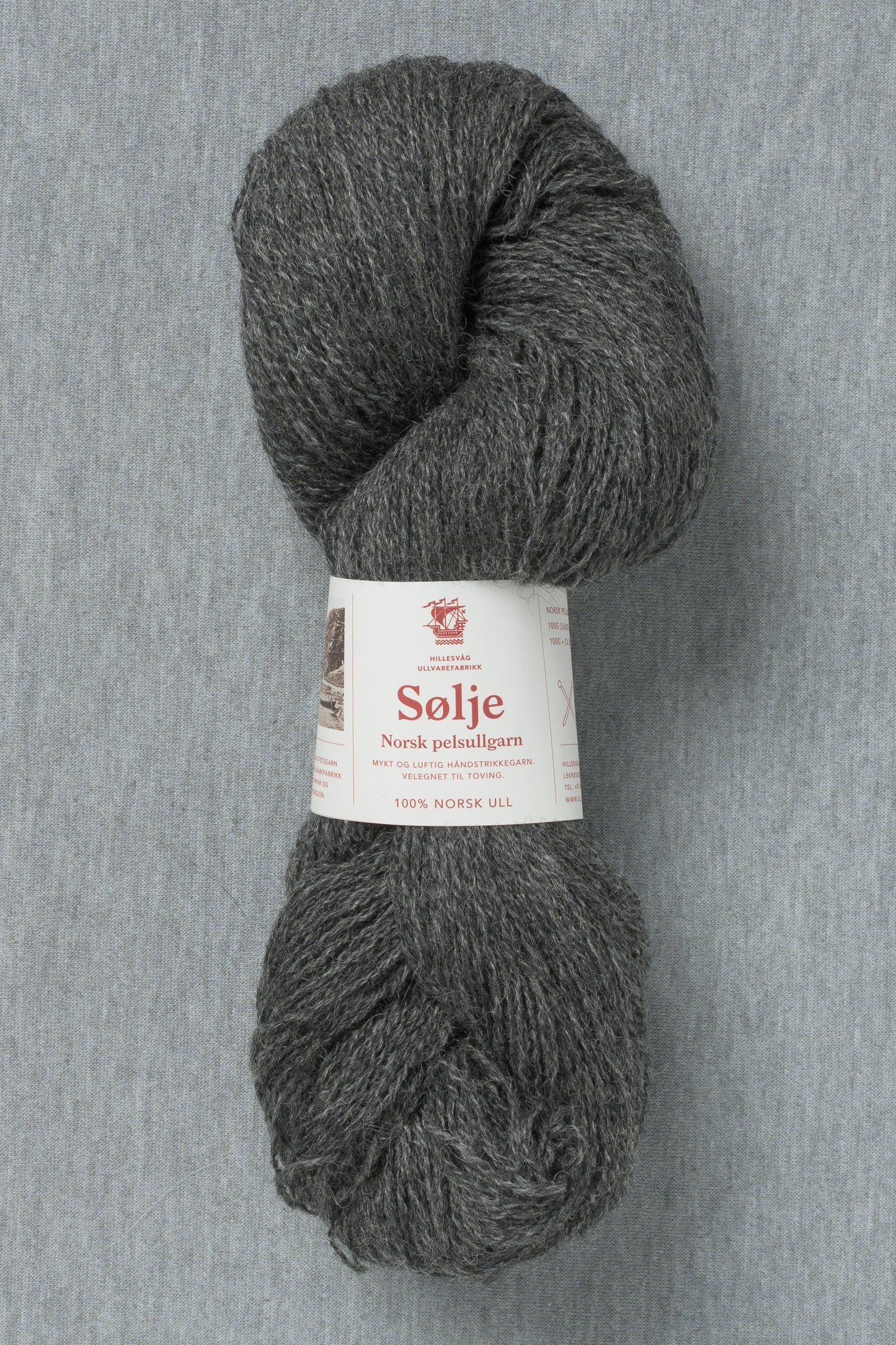 Hillesvåg Sølje 2144 Light Charcoal Grey (Bag of 10)