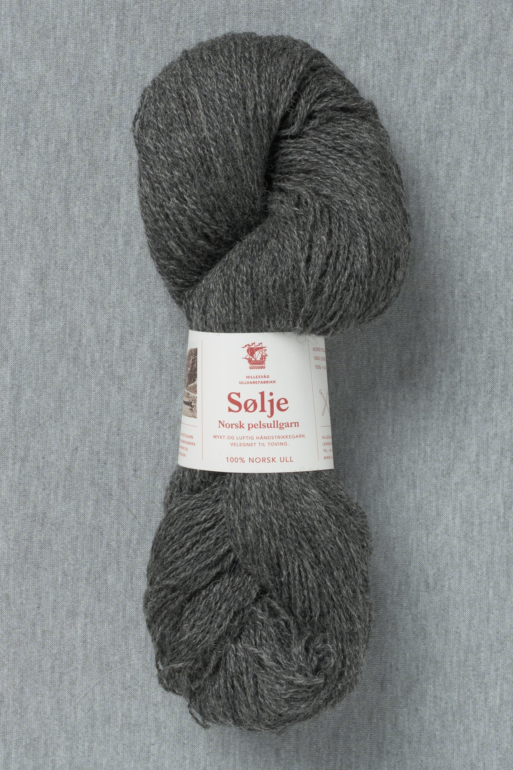 Hillesvåg Sølje 2144 Light Charcoal Grey (Bag of 10)