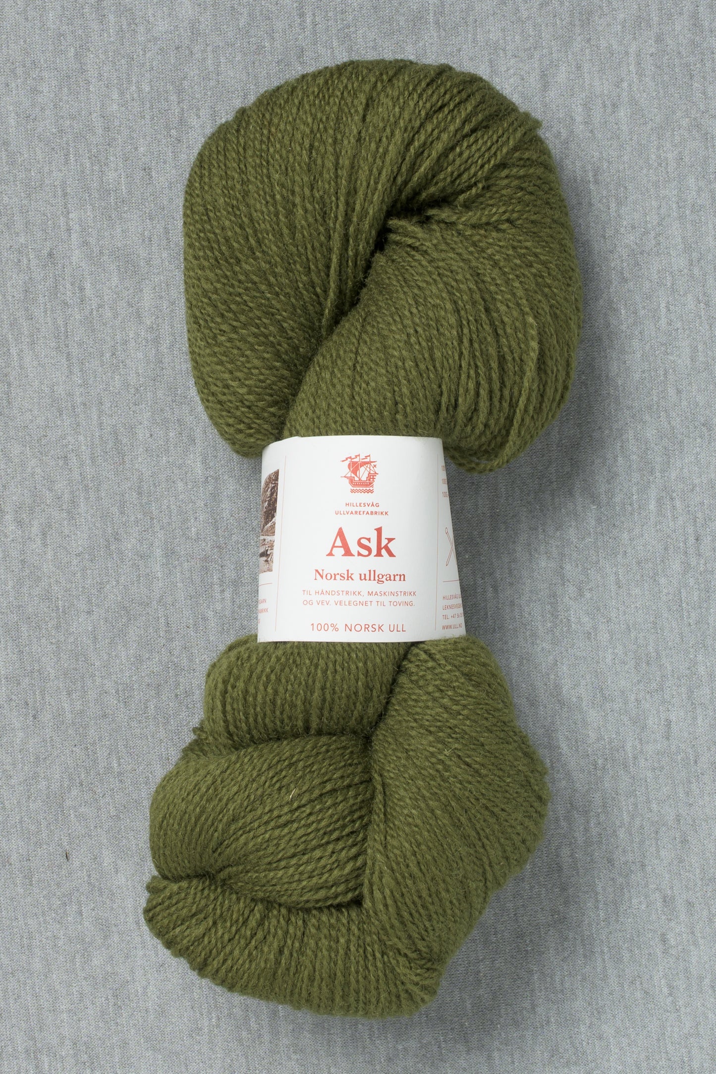 Hillesvåg Ask 6109 Moss Green (Bag of 10)