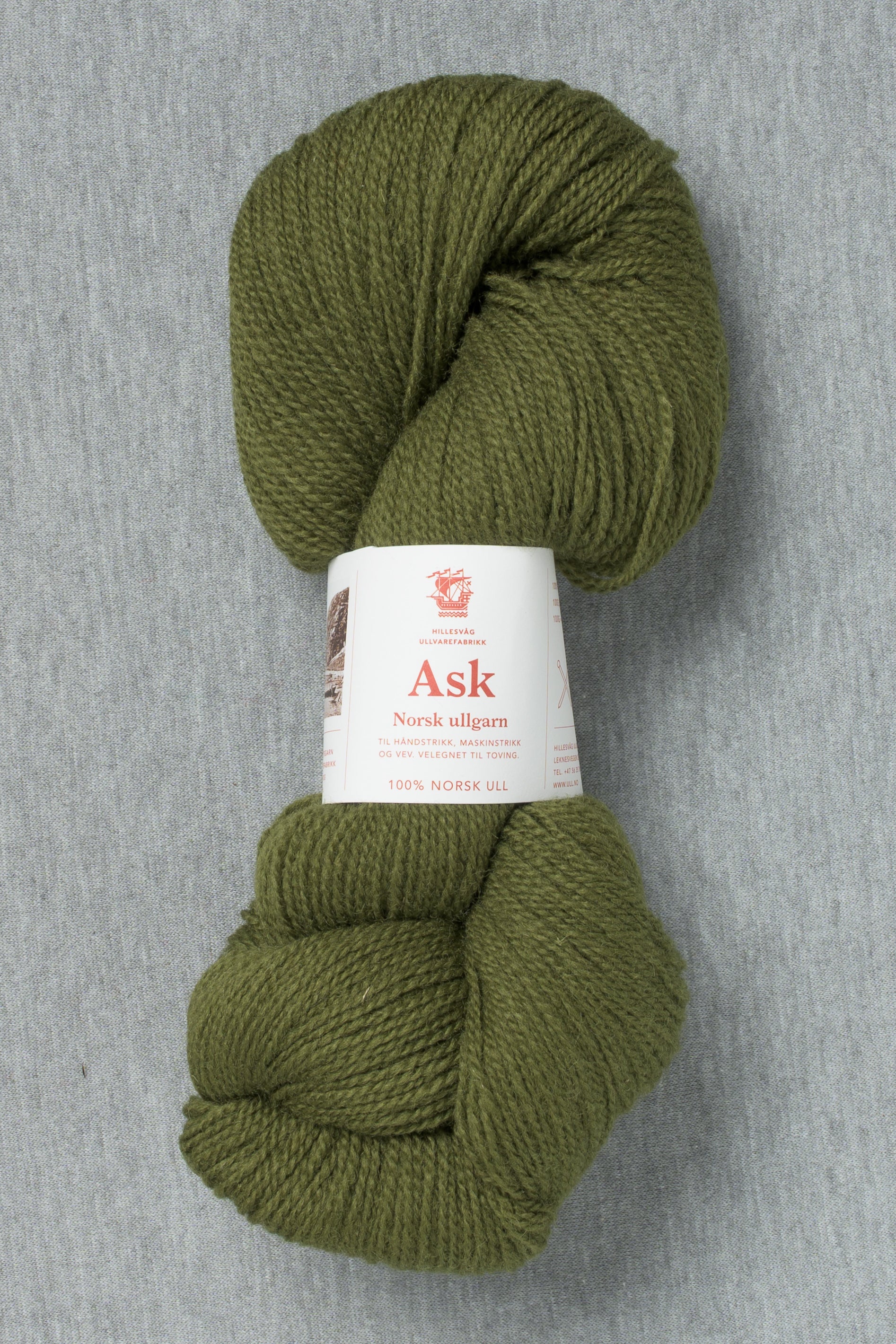 Hillesvåg Ask 6109 Moss Green (Bag of 10)