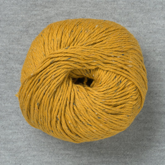 Erika Knight Gossypium Cotton Tweed 21 Sunflower Flied Yellow (Bag of 10)