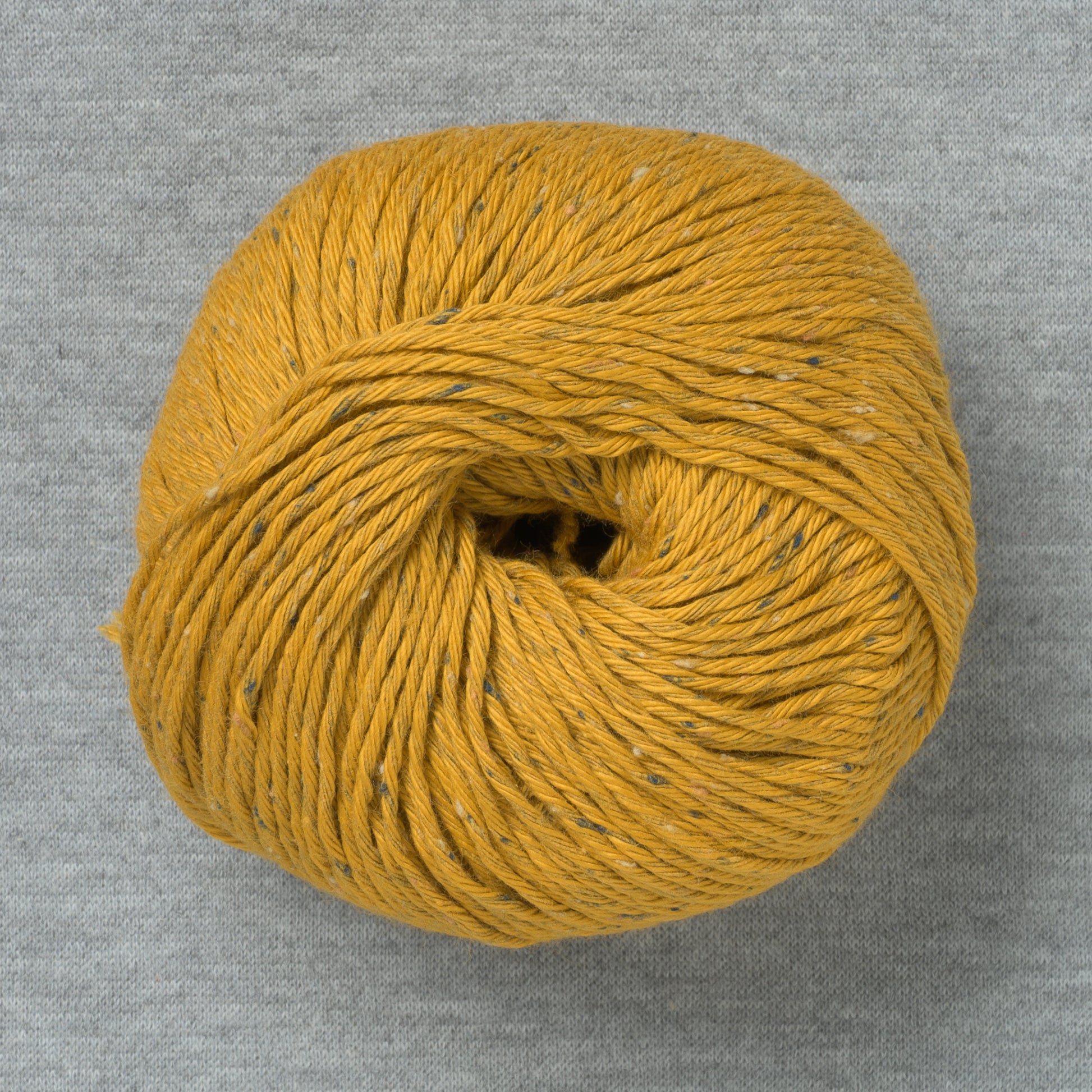 Erika Knight Gossypium Cotton Tweed 21 Sunflower Flied Yellow (Bag of 10)