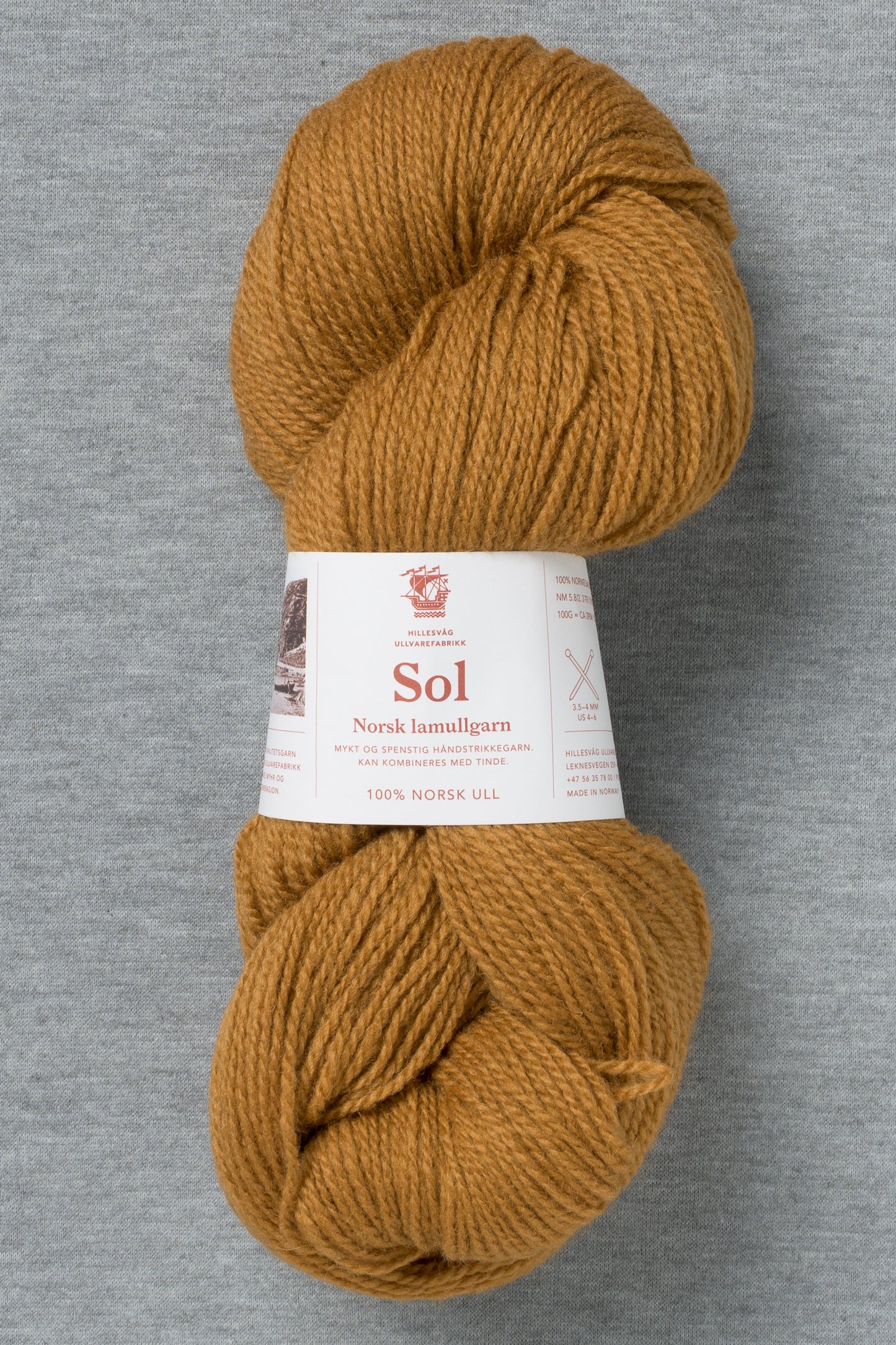 Hillesvåg Sol 462 Caramel (Bag of 10) (New for FW26)