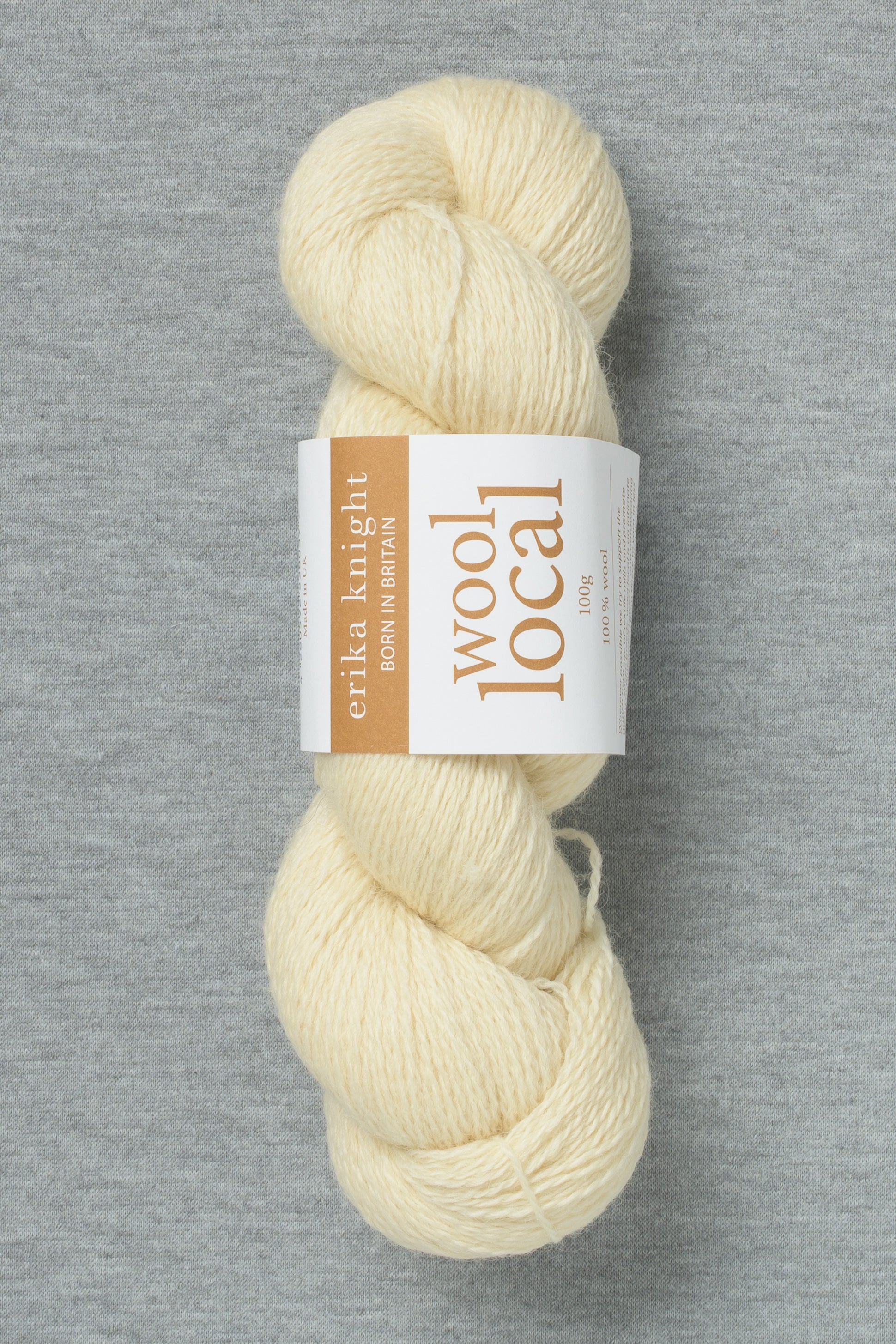 Erika Knight Wool Local 803 Fairfax Ecru (Bag of 10)