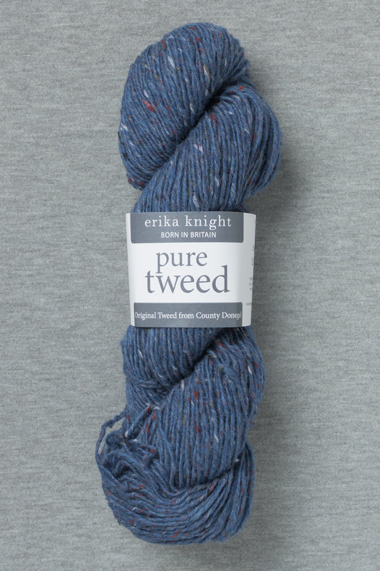 Erika Knight Pure Tweed 4713 Kelso Blue (Bag of 10)