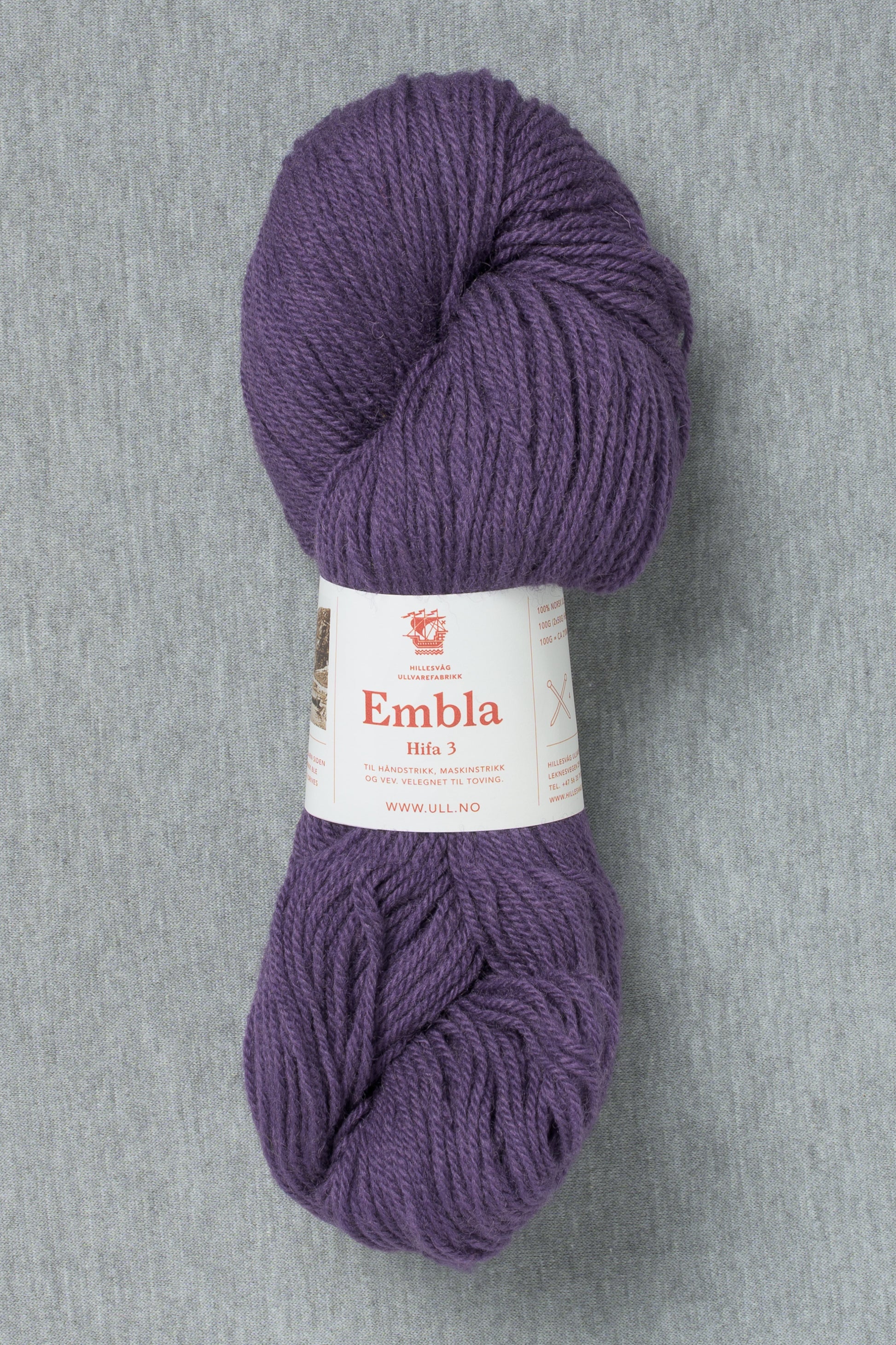 Hillesvåg Embla 6079 Gray Violet (Bag of 10)