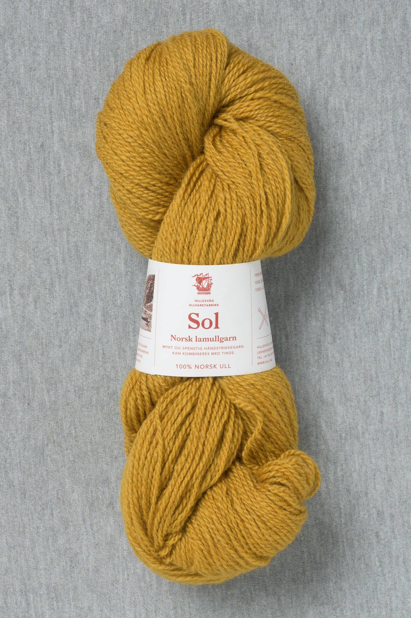Hillesvåg Sol 423 Mustard (Bag of 10)