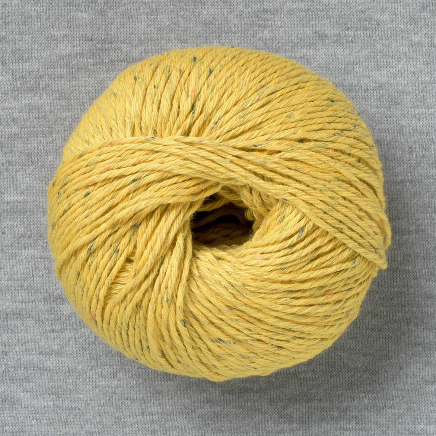 Erika Knight Gossypium Cotton Tweed 31 Lemon Curd Yellow (Bag of 10)