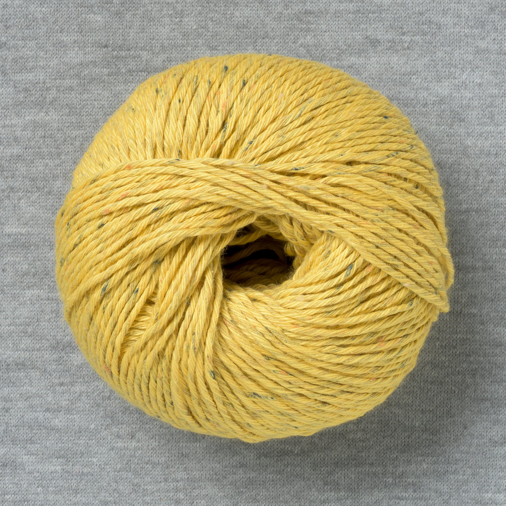 Erika Knight Gossypium Cotton Tweed 31 Lemon Curd Yellow (Bag of 10)
