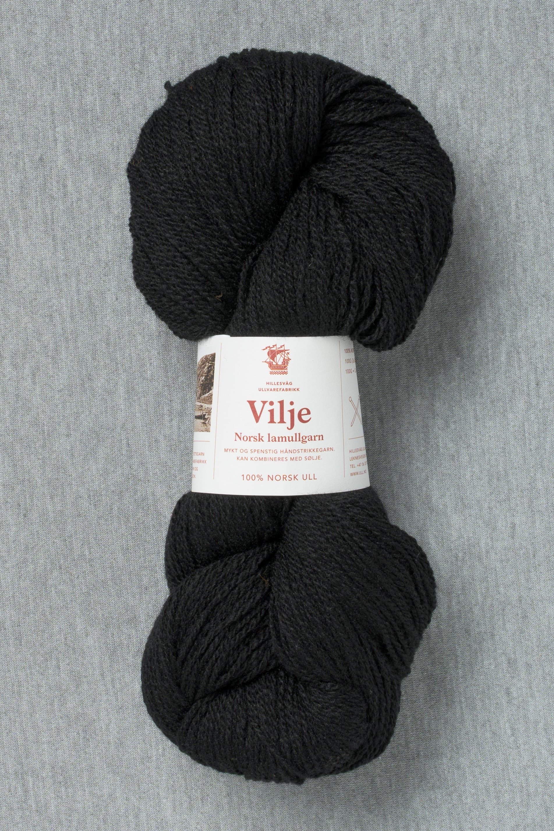 Hillesvåg Vilje 414 Black (Bag of 10)