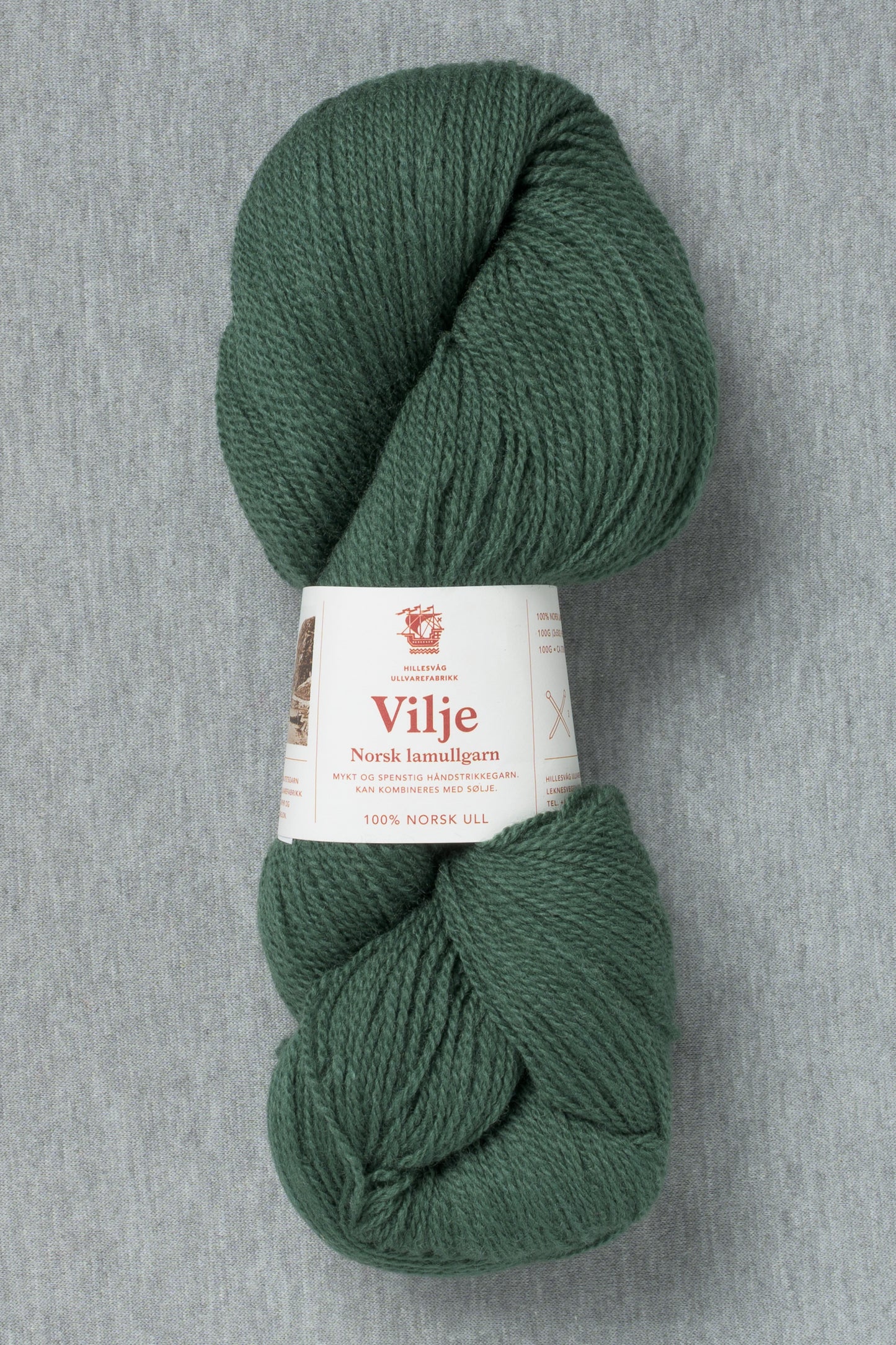 Hillesvåg Vilje 432 Deep Green (Bag of 10)