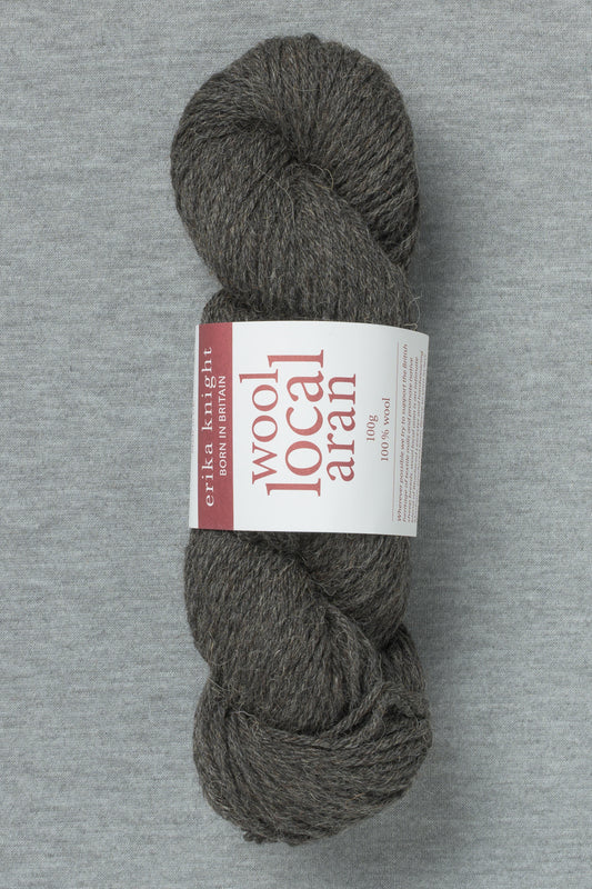 Erika Knight Wool Local Aran 806 Cathy Dark Grey (Bag of 10)