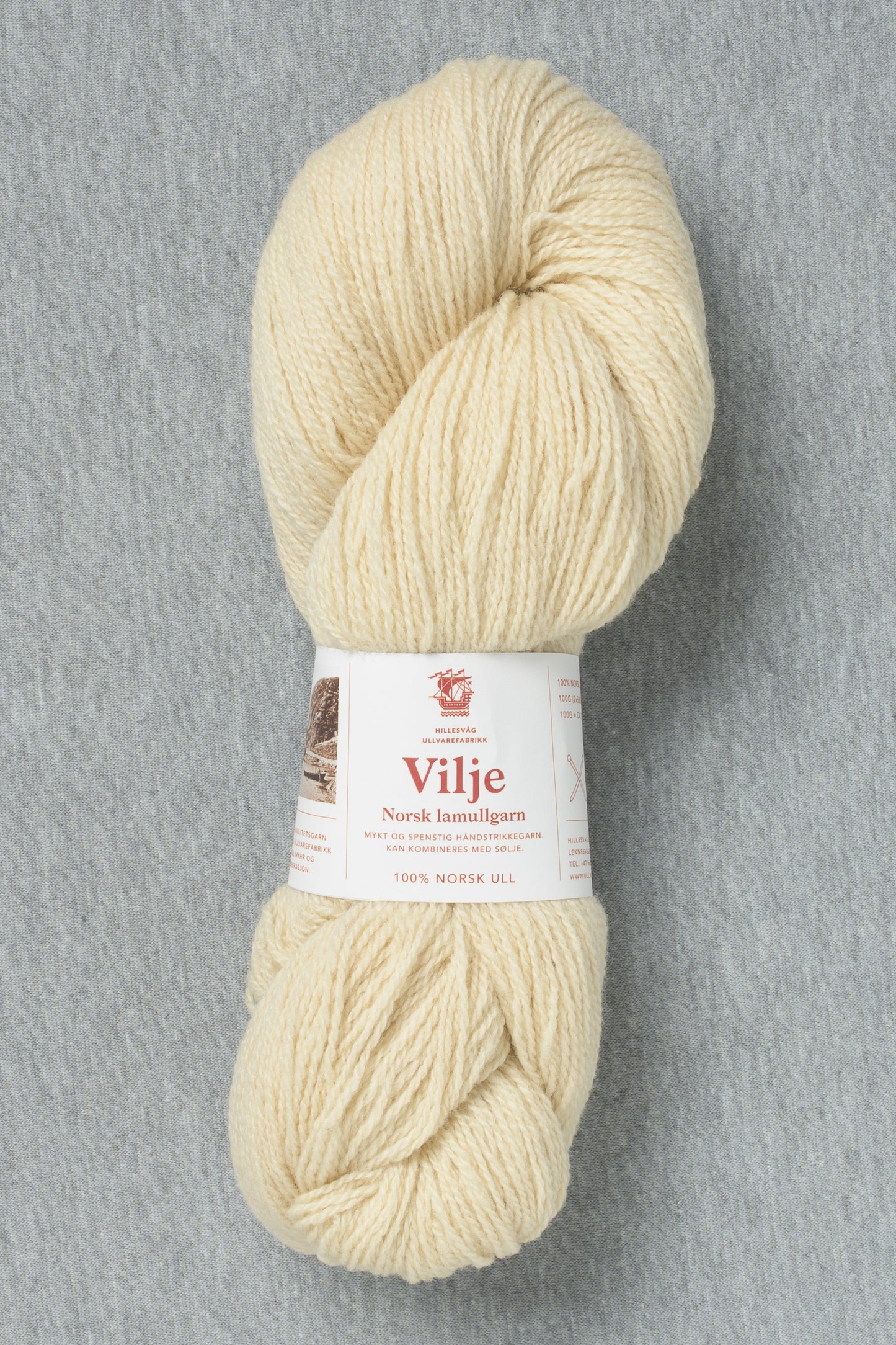 Hillesvåg Vilje 420 Ecru (Bag of 10)