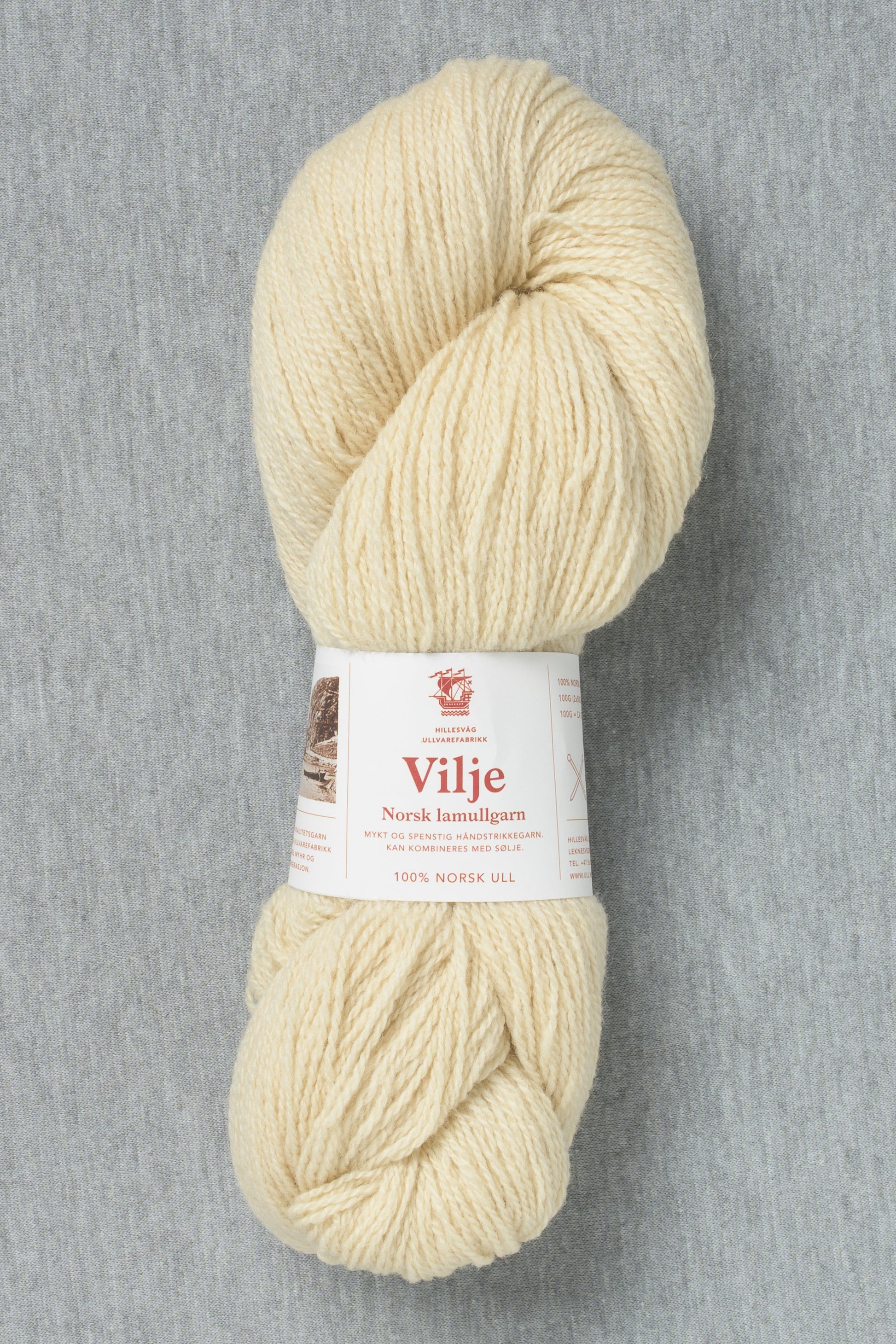 Hillesvåg Vilje 420 Ecru (Bag of 10)