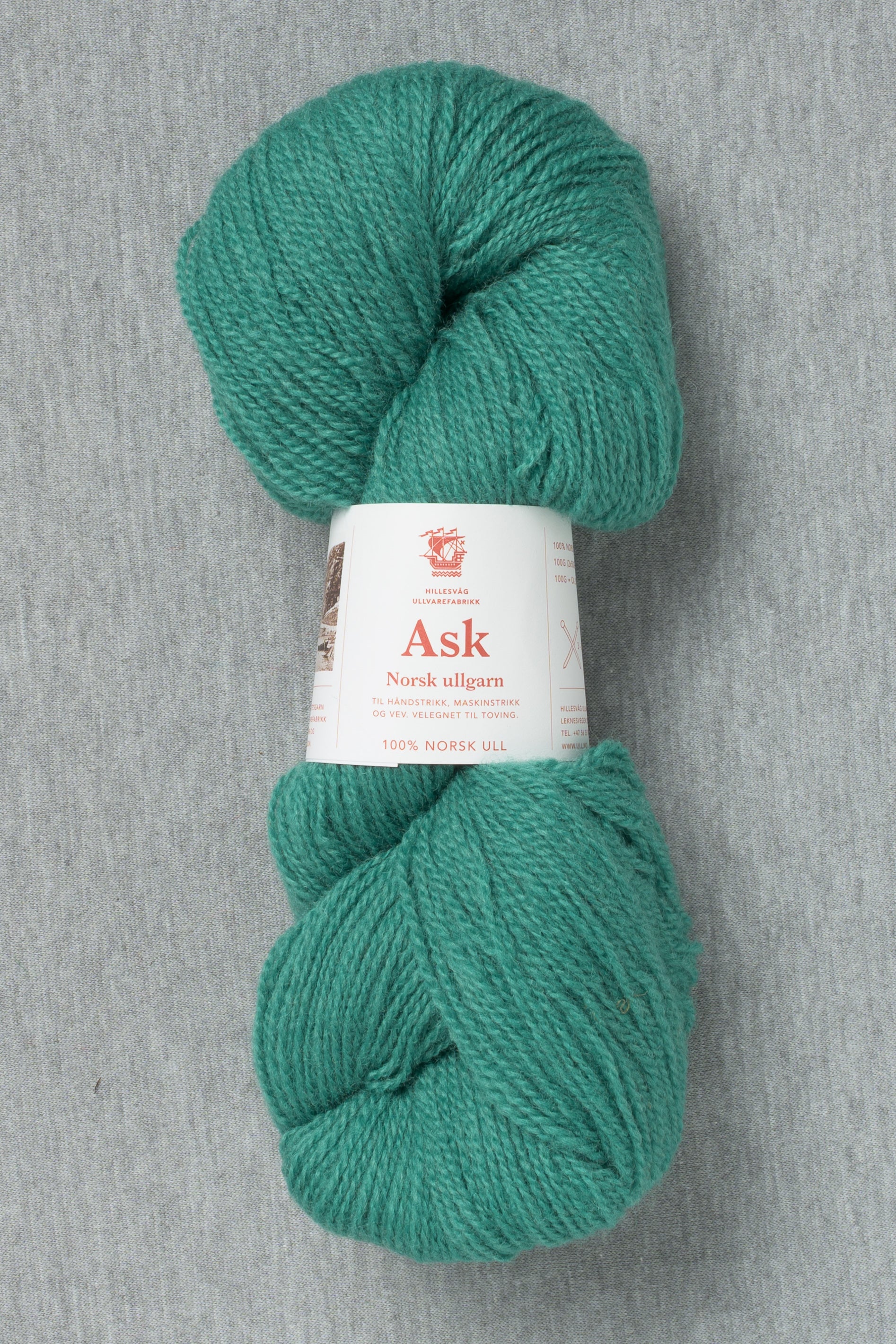 Hillesvåg Ask 6086 Teal (Bag of 10)