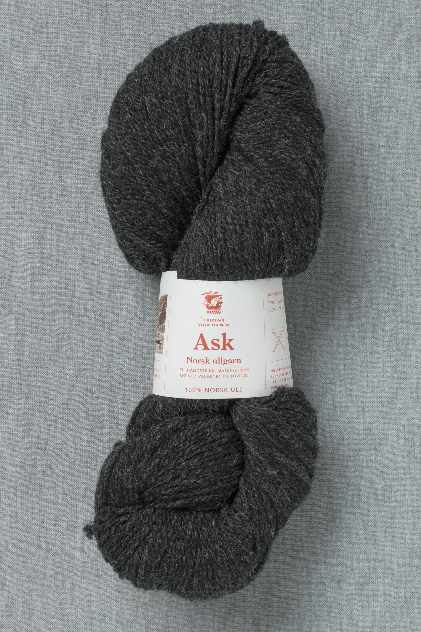 Hillesvåg Ask 6056 Charcoal Grey (Bag of 10)