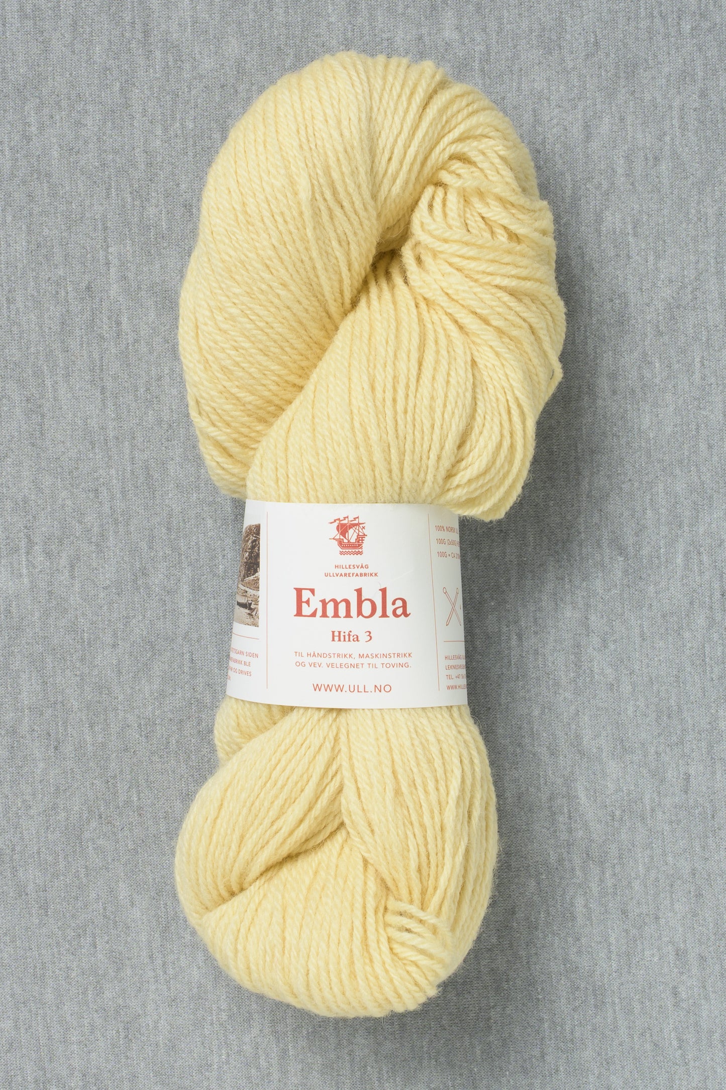 Hillesvåg Embla 6119 Light Yellow (Bag of 10)