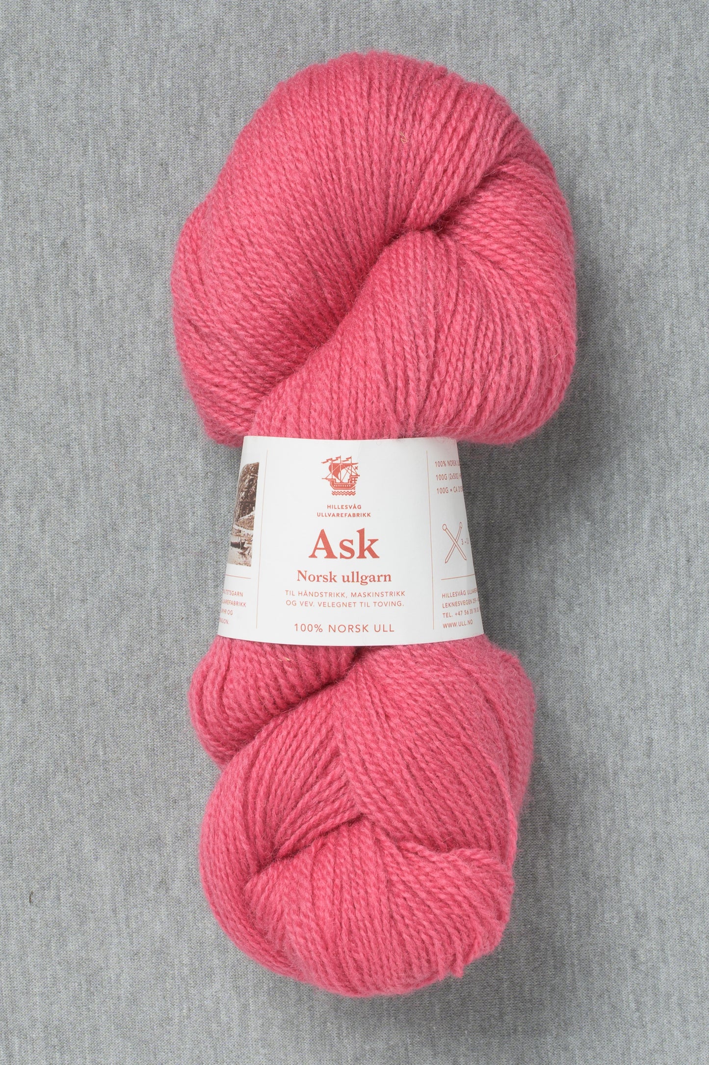 Hillesvåg Ask 6073 Dusty Dark Pink (Bag of 10)