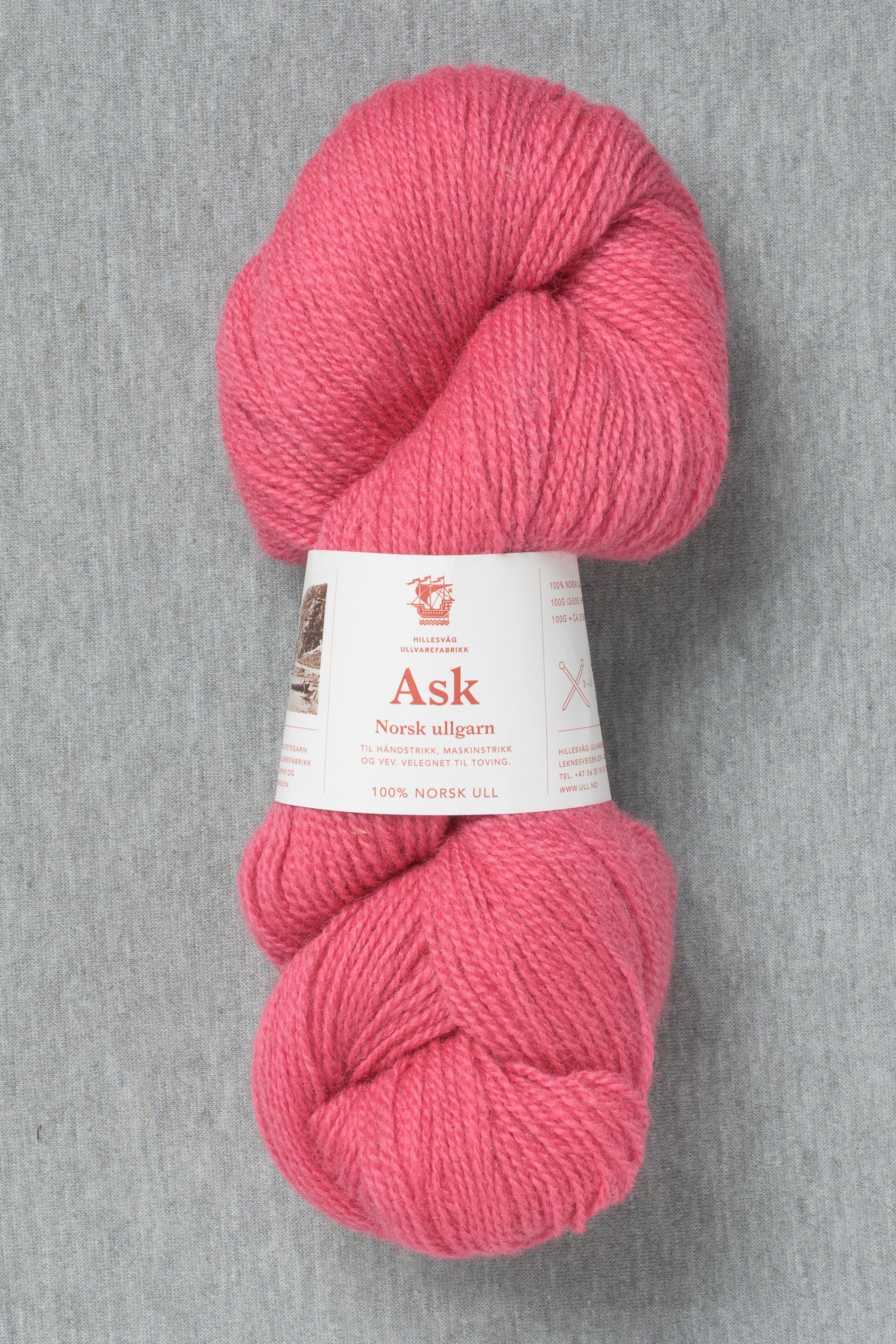 Hillesvåg Ask 6073 Dusty Dark Pink (Bag of 10)
