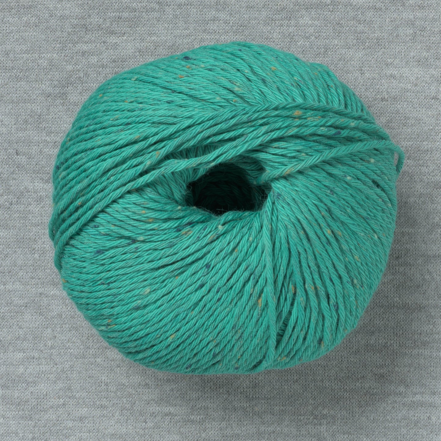 Erika Knight Gossypium Cotton Tweed 27 Bright Turqoise (Bag of 10)