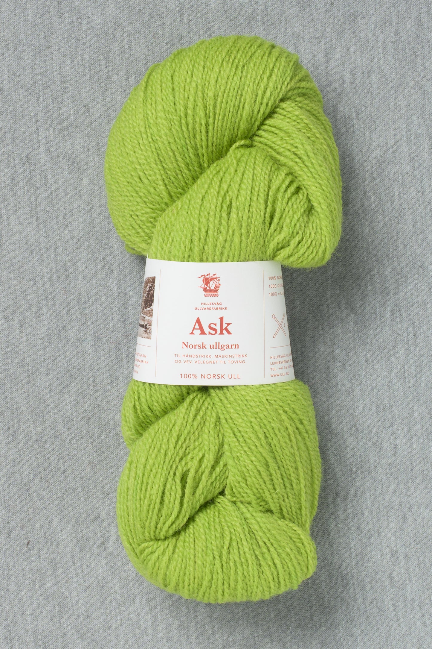 Hillesvåg Ask 6088 Clear Apple Green (Bag of 10)
