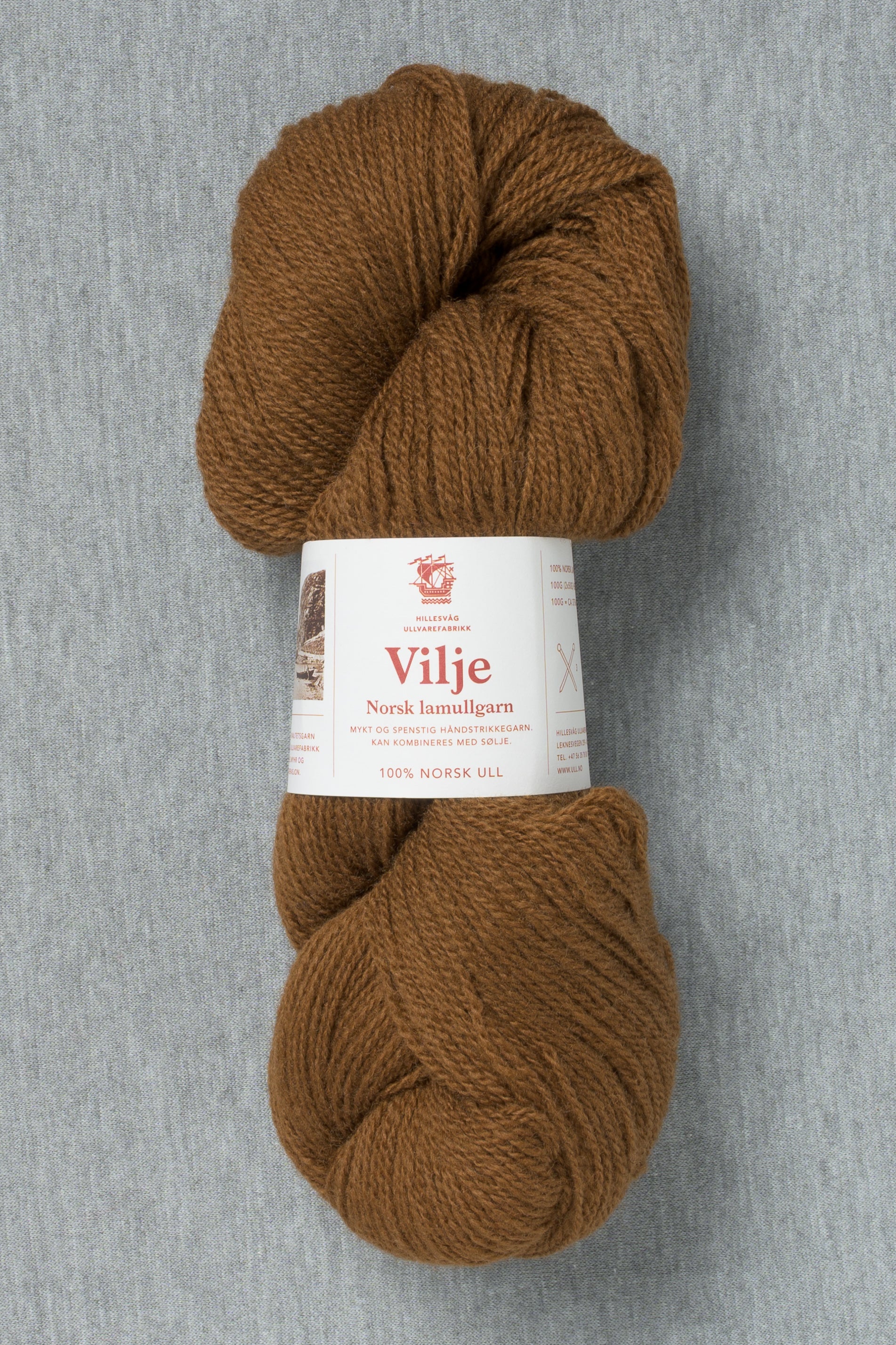 Hillesvåg Vilje 439 Brown (Bag of 10)