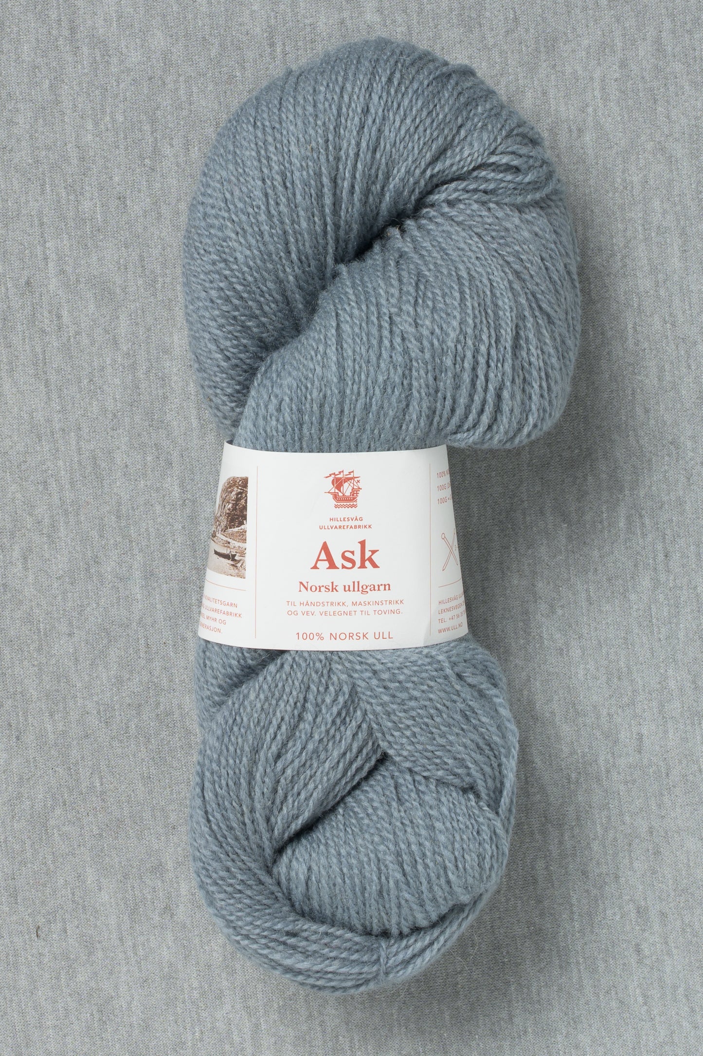 Hillesvåg Ask 6052 Steel Grey (Bag of 10)