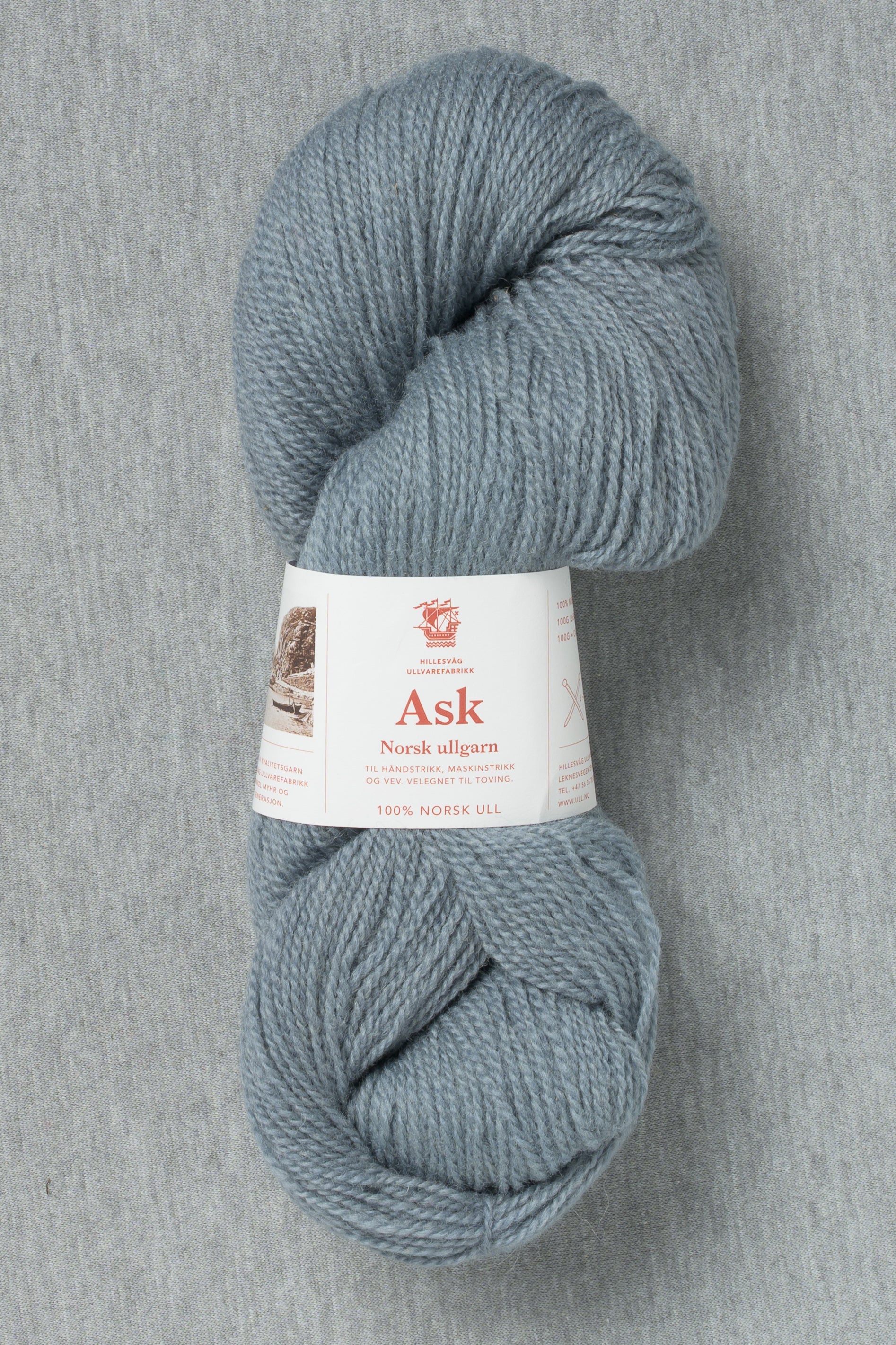 Hillesvåg Ask 6052 Steel Grey (Bag of 10)
