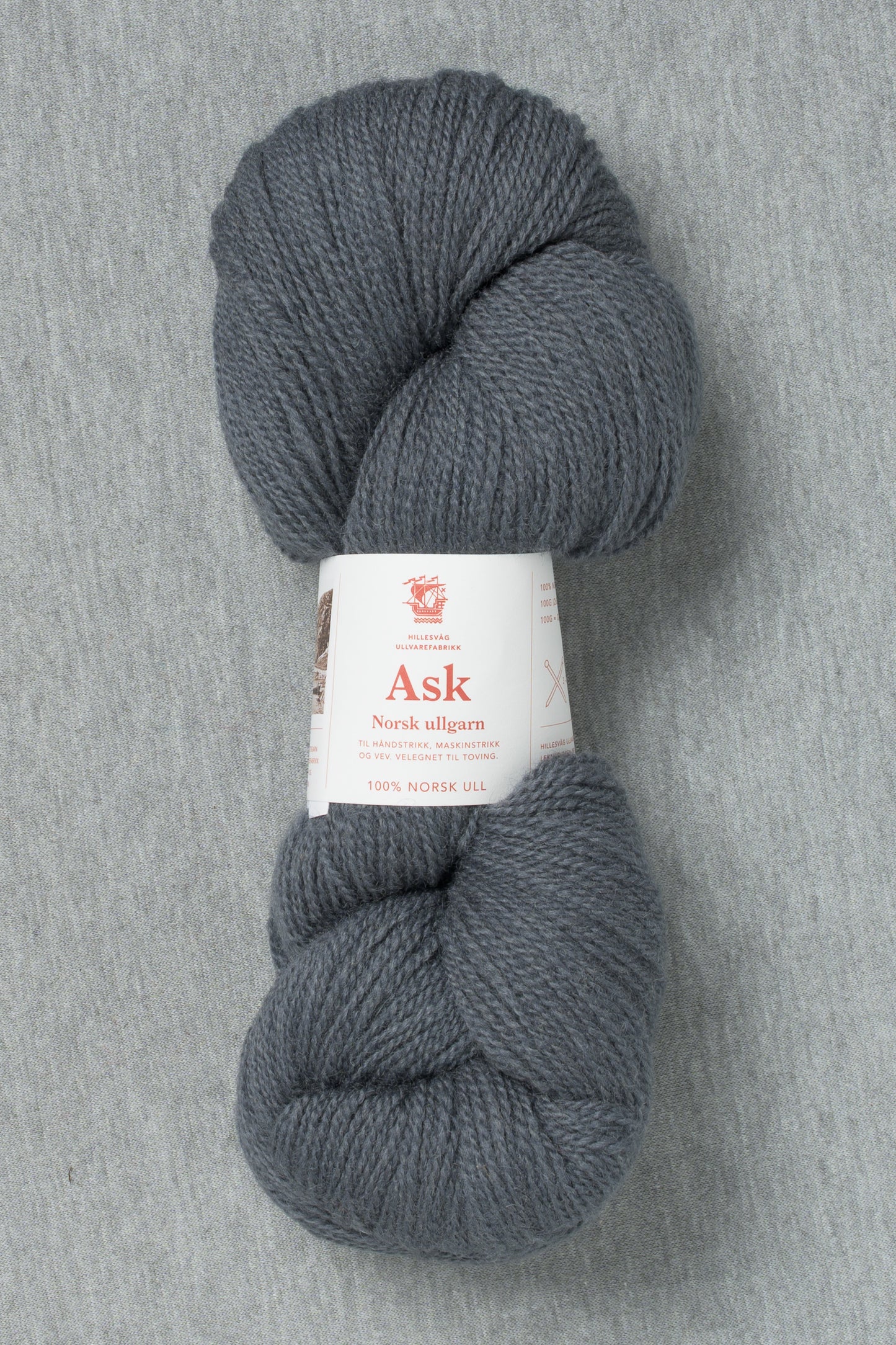 Hillesvåg Ask 6051 Dark Gray (Bag of 10)