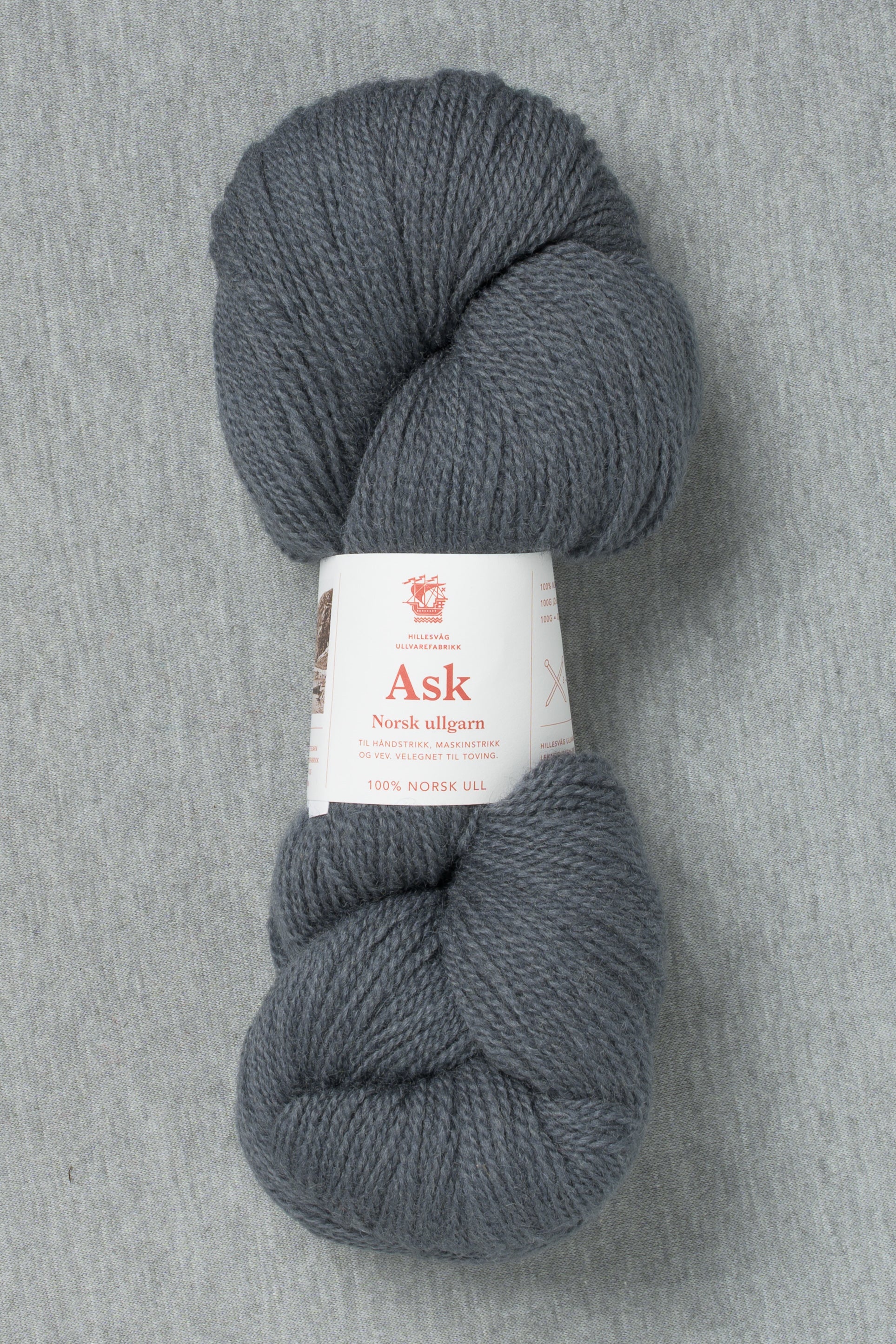 Hillesvåg Ask 6051 Dark Gray (Bag of 10)