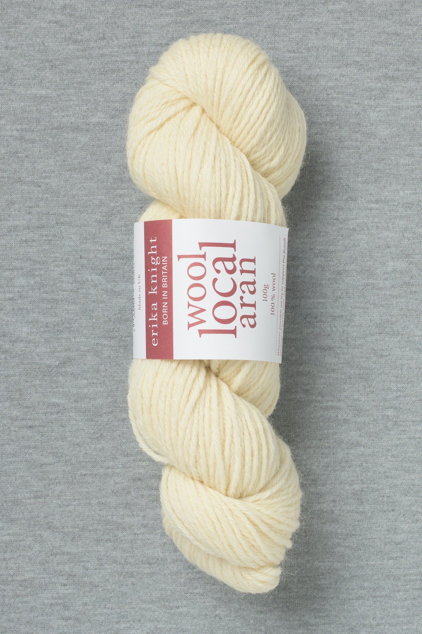 Erika Knight Wool Local Aran 803 Fairfax Ecru (Bag of 10)