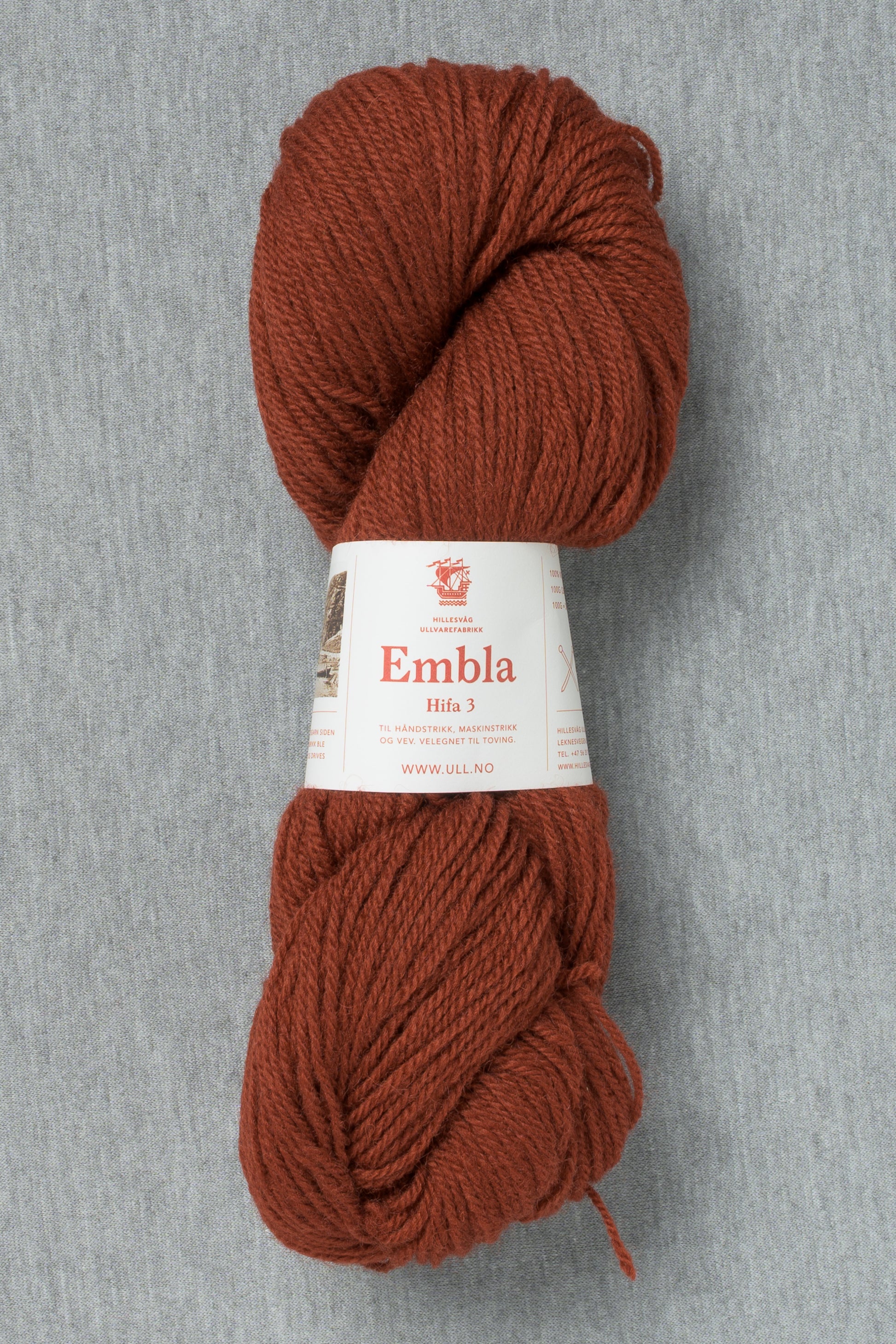 Hillesvåg Embla 6009 Reddish Brown (Bag of 10)