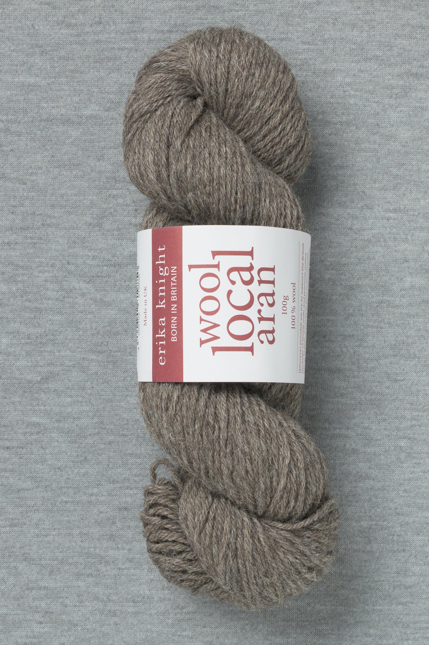 Erika Knight Wool Local Aran 805 Ted Brown (Bag of 10)