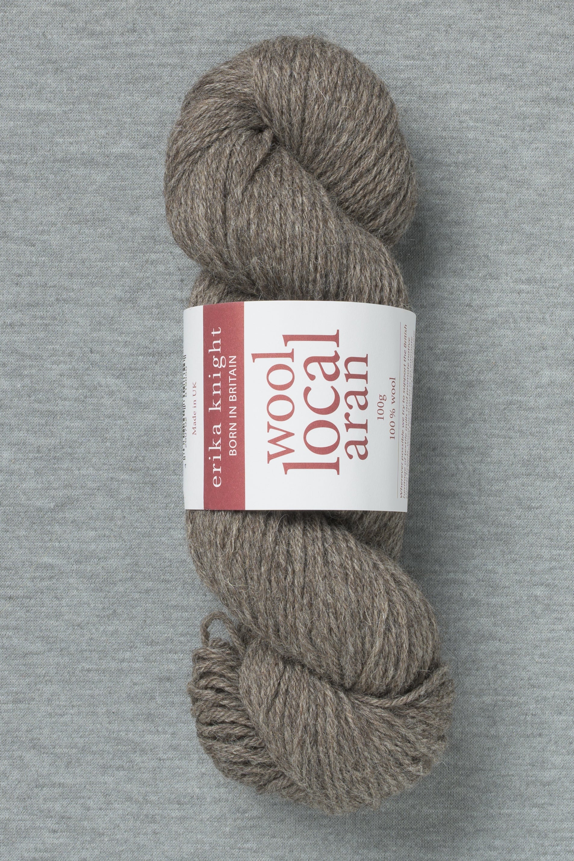 Erika Knight Wool Local Aran 805 Ted Brown (Bag of 10)