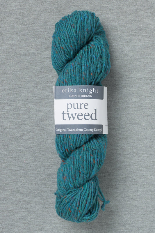 Erika Knight Pure Tweed 4847 Lyne Water Turquoise  (Bag of 10)