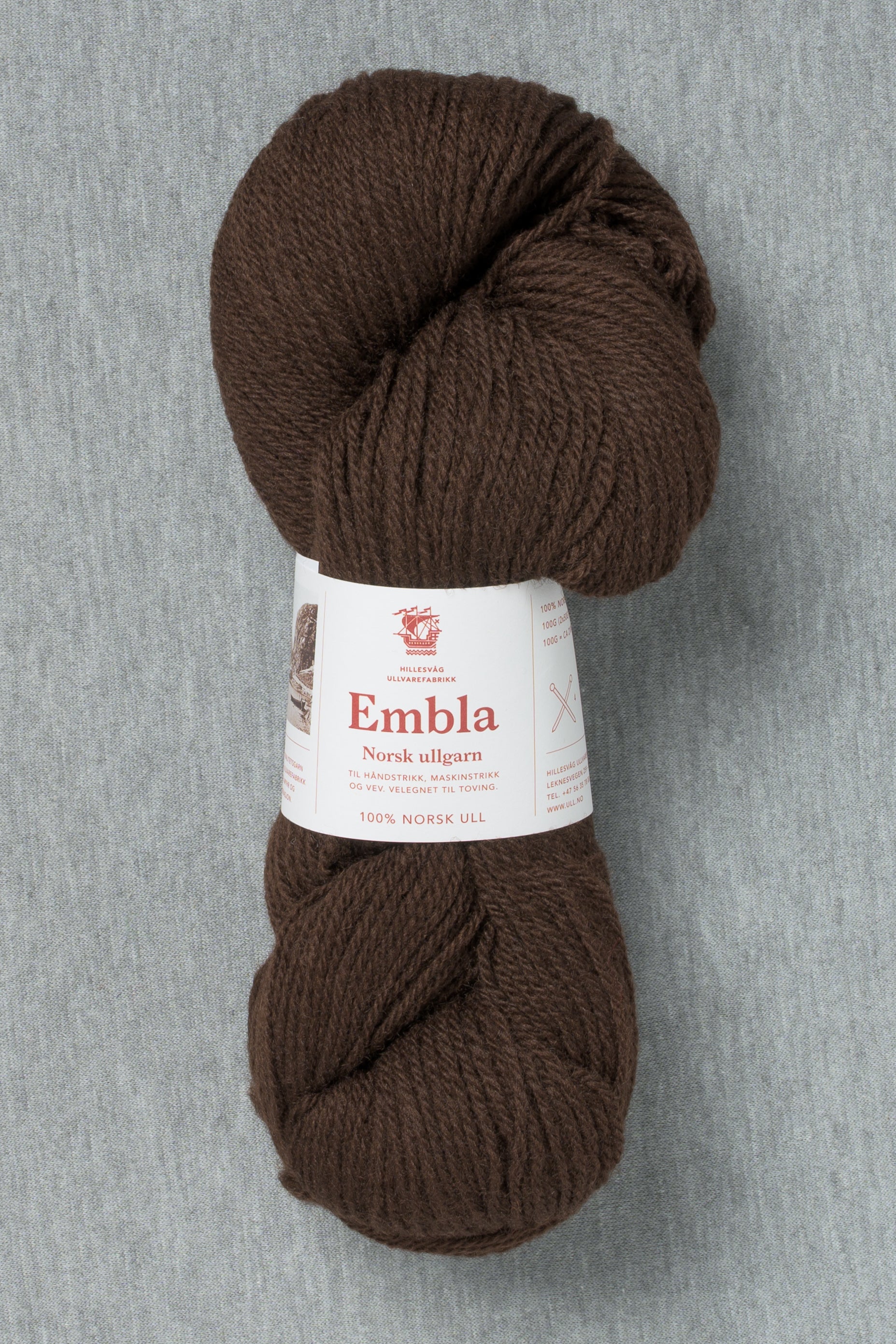 Hillesvåg Embla 6010 Dark Brown (Bag of 10)