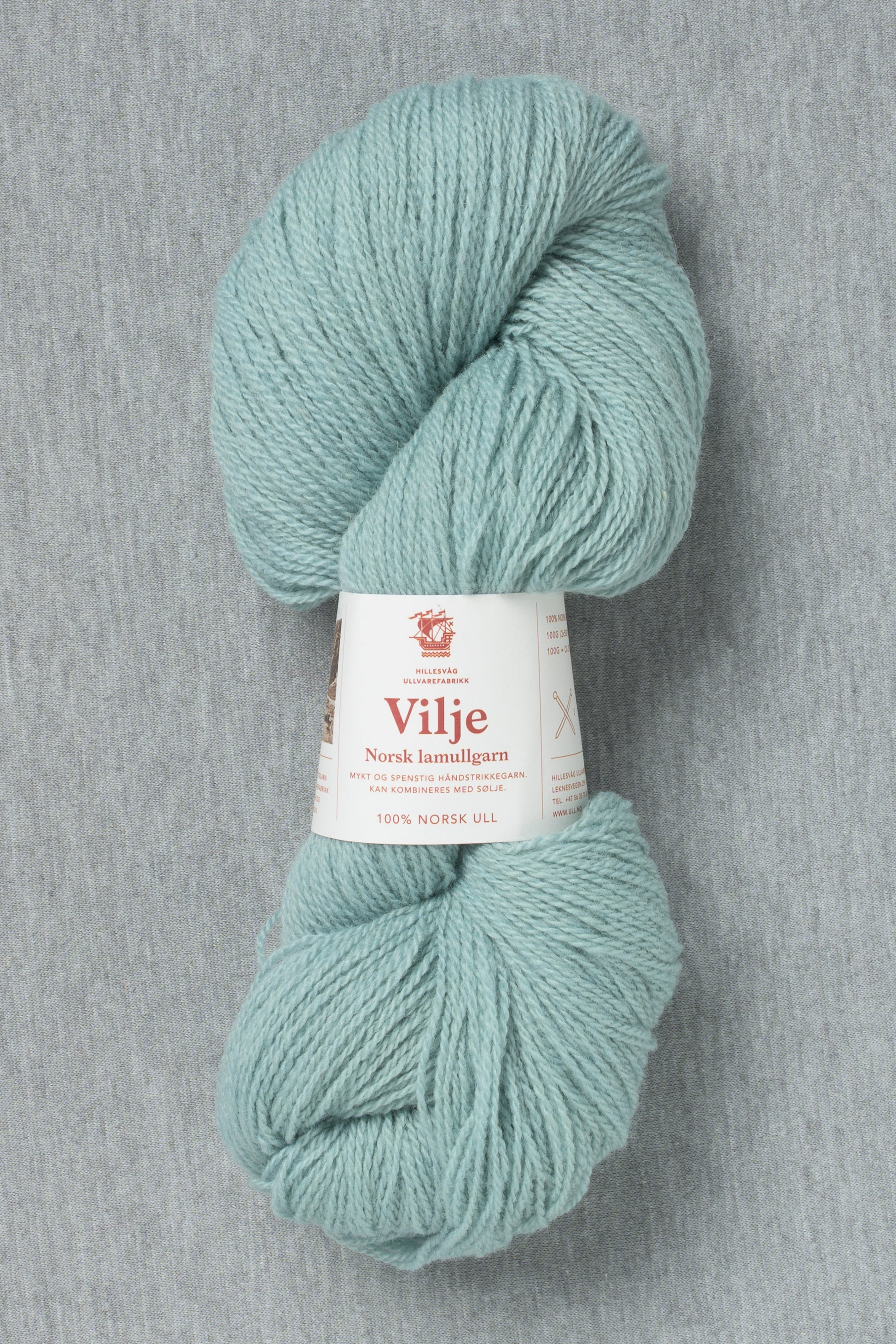 Hillesvåg Vilje 410 Light Green Turquoise (Bag of 10)