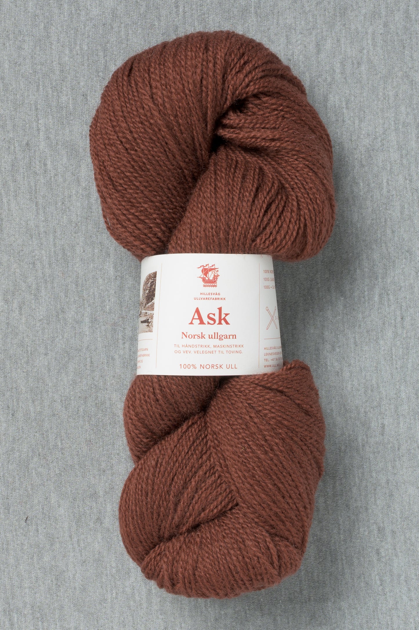 Hillesvåg Ask 6099 Purple Brown (Bag of 10)