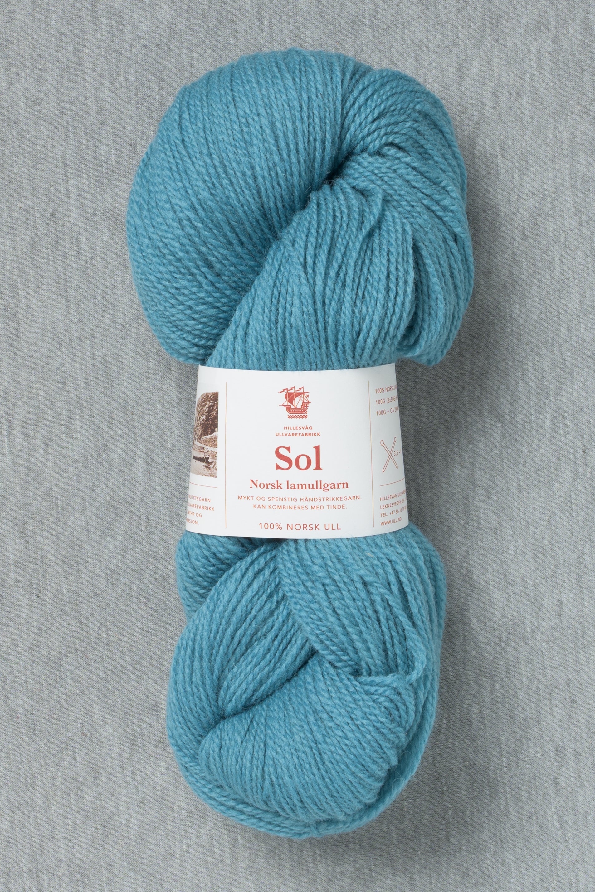 Hillesvåg Sol 411 Light Sky Blue (Bag of 10)