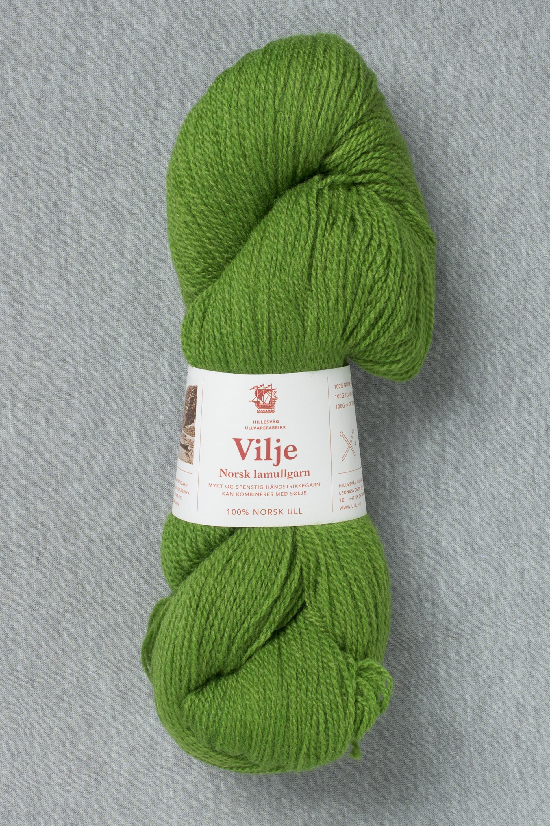 Hillesvåg Vilje 424 Green (Bag of 10)