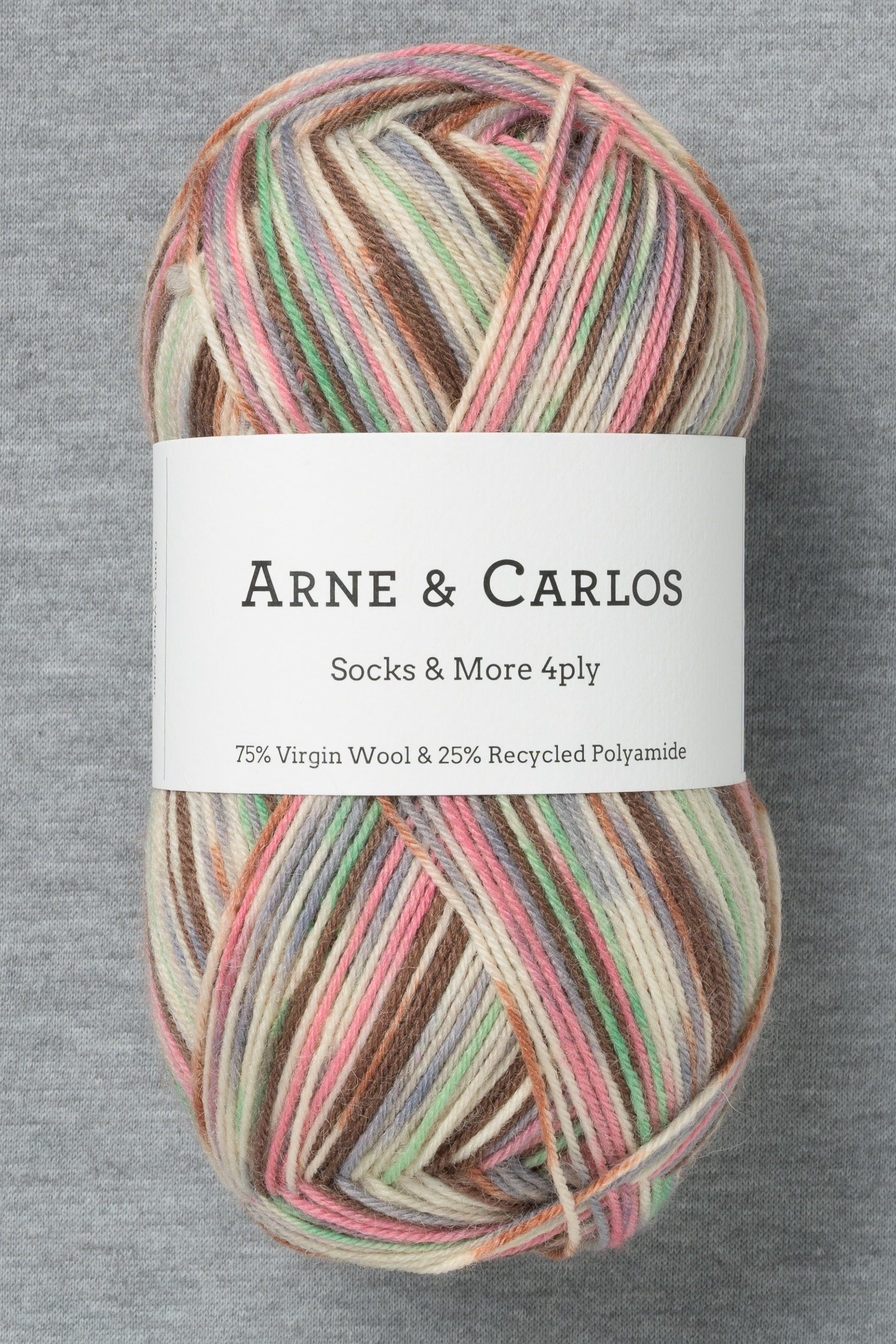 Arne & Carlos Socks & More 4Ply Worn Floorboards Color (Bag of 5) (New FW26)
