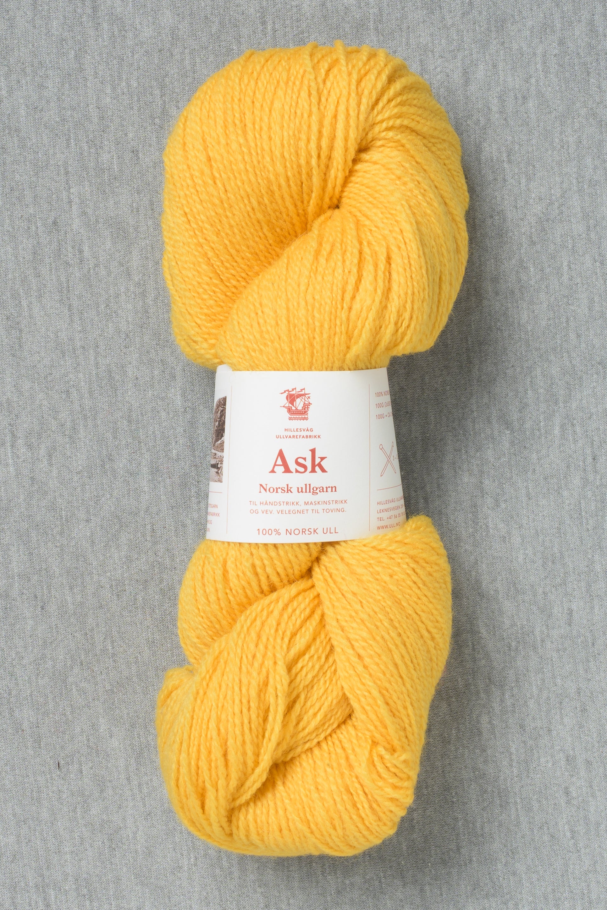 Hillesvåg Ask 6118 Yellow (Bag of 10)