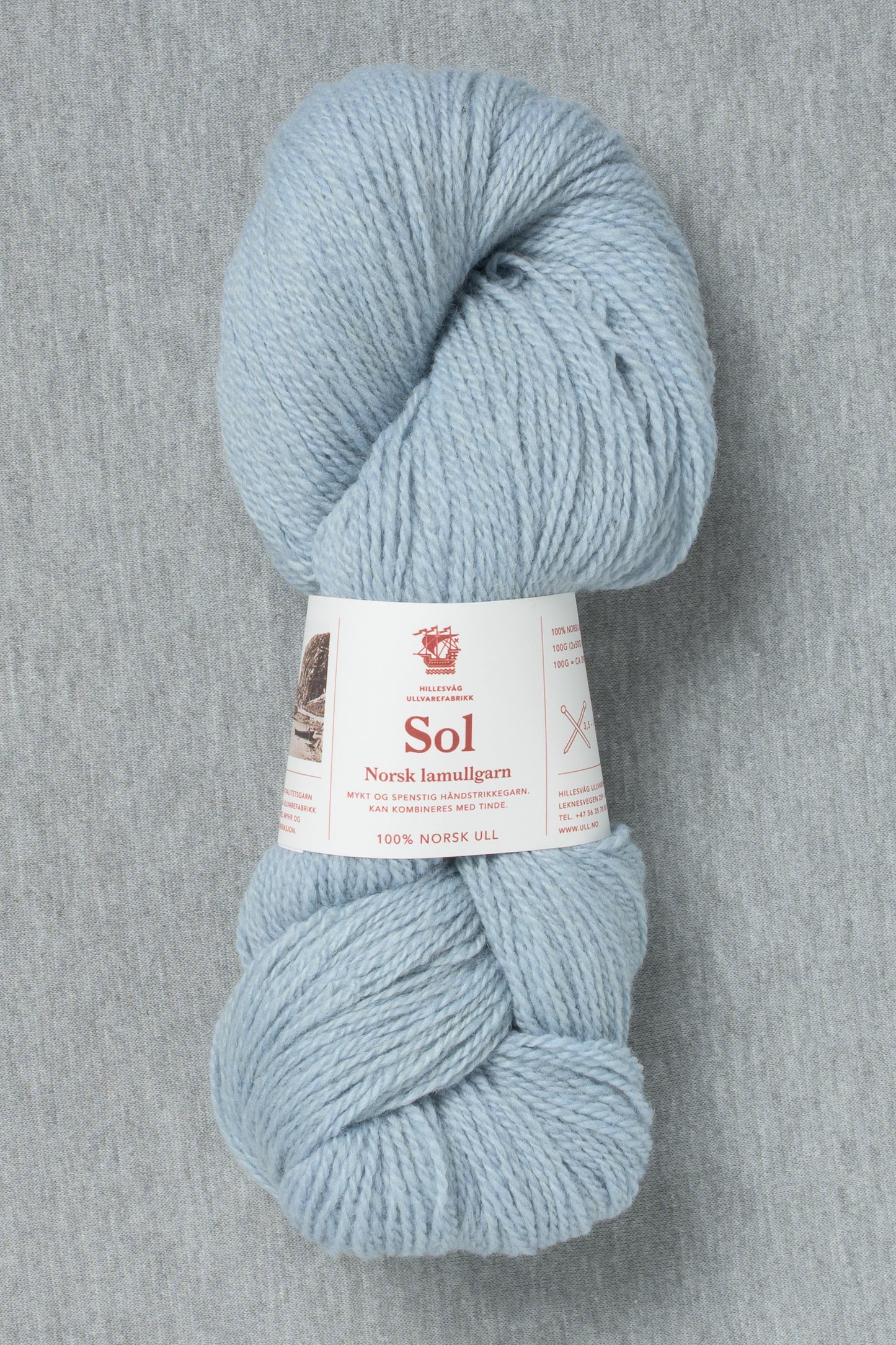 Hillesvåg Sol 408 Light Blue (Bag of 10)