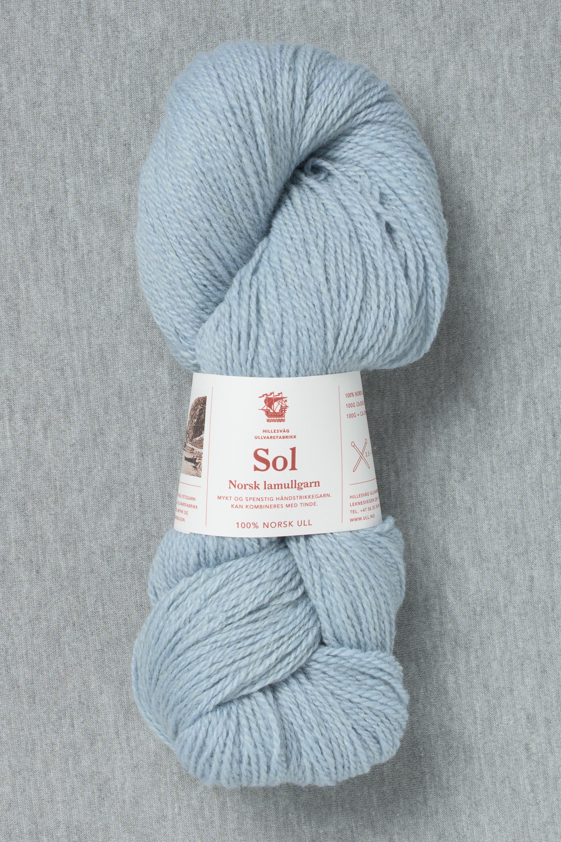 Hillesvåg Sol 408 Light Blue (Bag of 10)