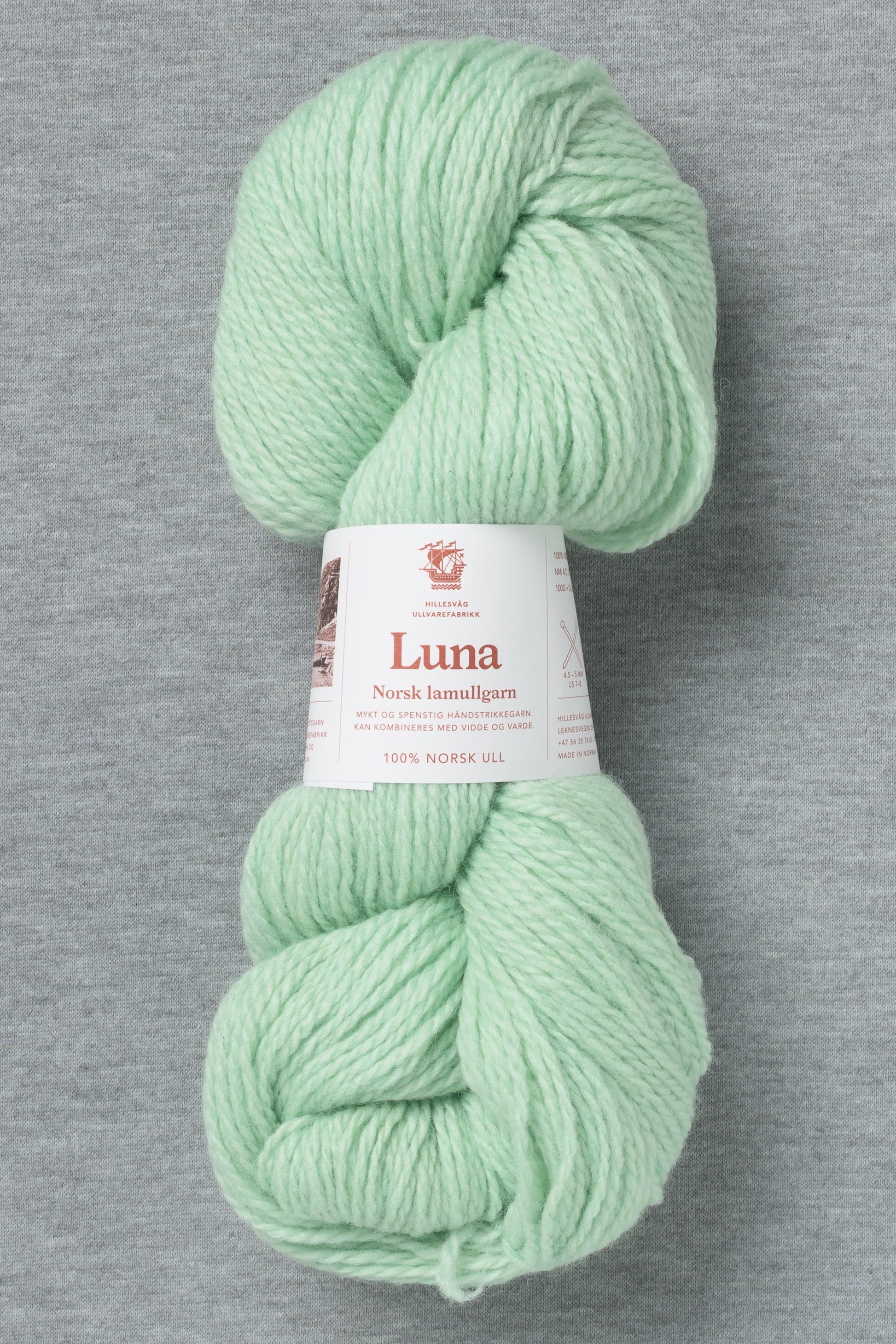 Hillesvåg Luna 472 Light Pastel Green (Bag of 10) (New for FW26)