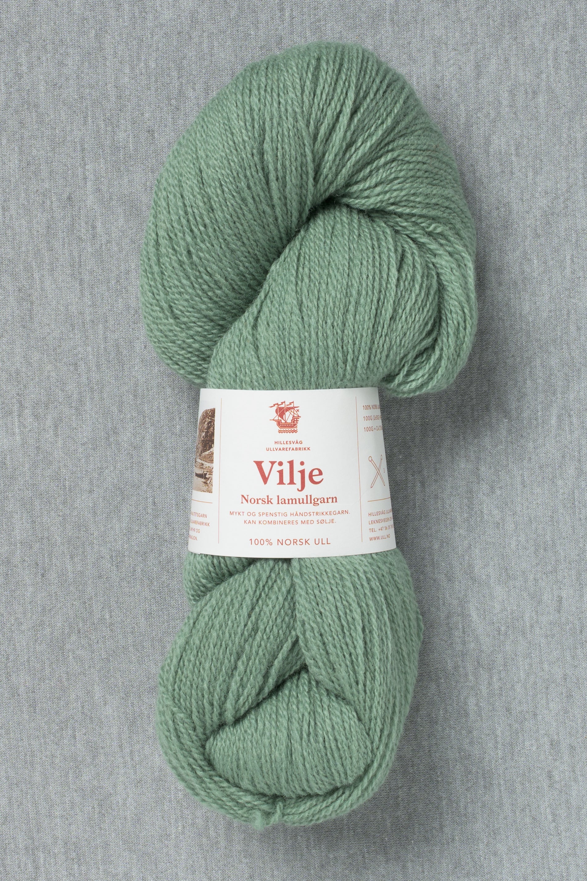 Hillesvåg Vilje 430 Pale Green (Bag of 10)
