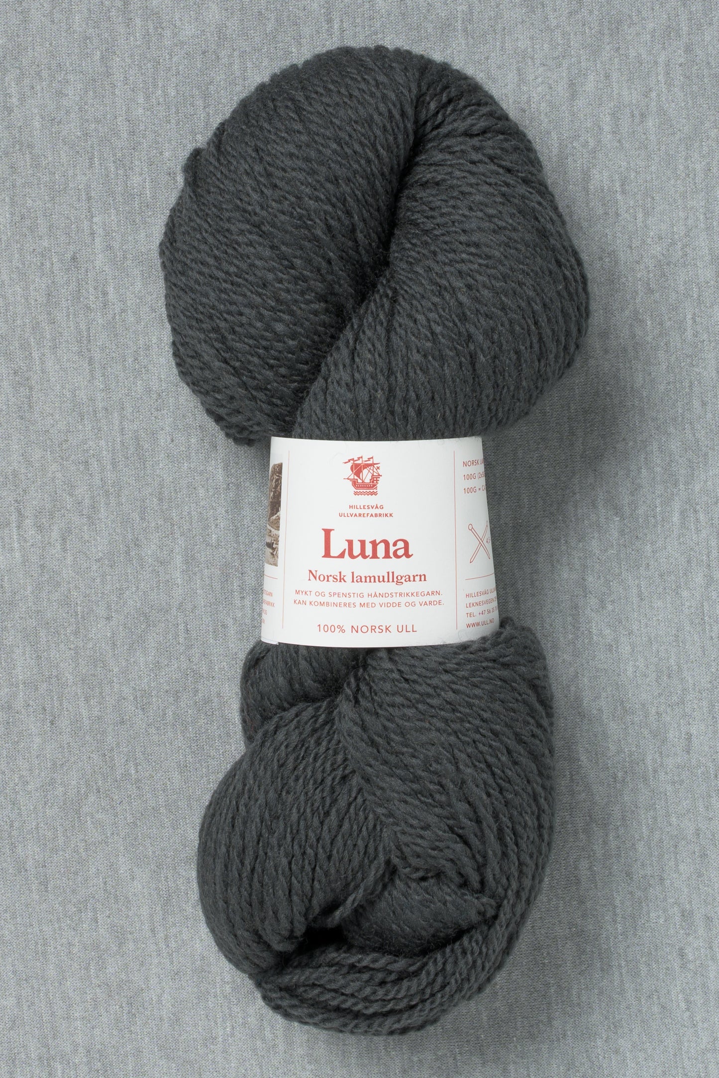 Hillesvåg Luna 463 Anthracite (Bag of 10)