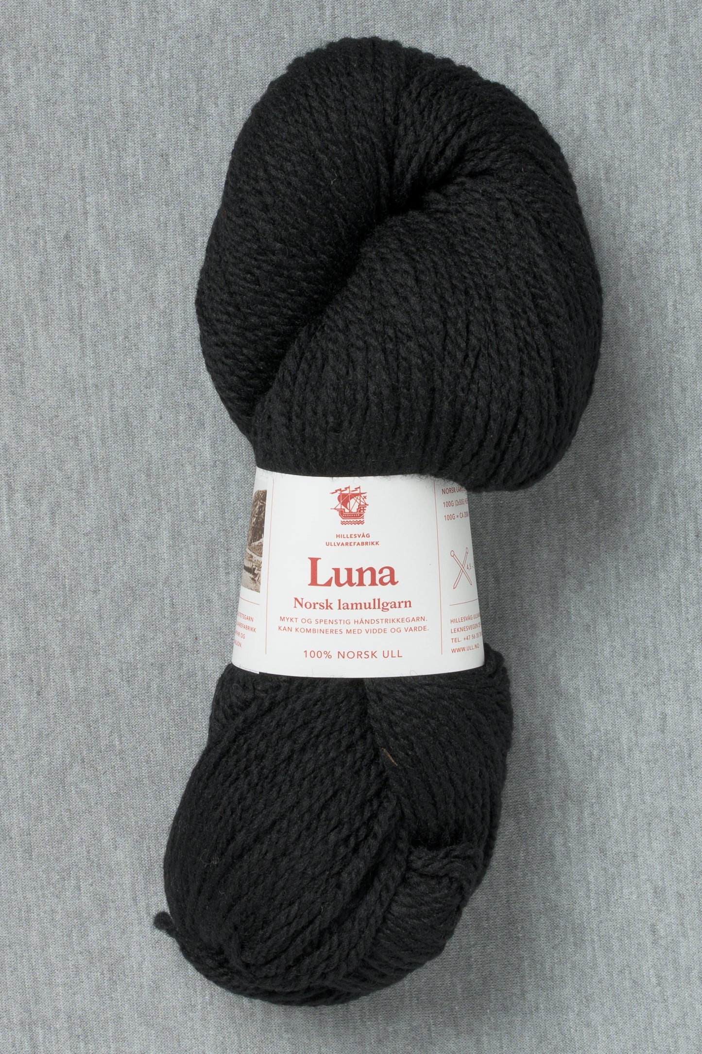 Hillesvåg Luna 414 Black (Bag of 10)