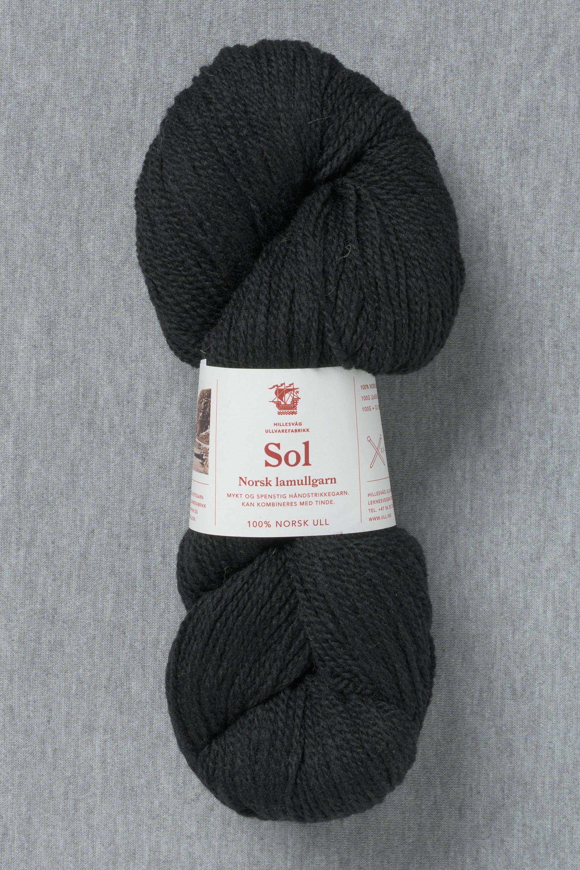 Hillesvåg Sol 414 Black (Bag of 10)