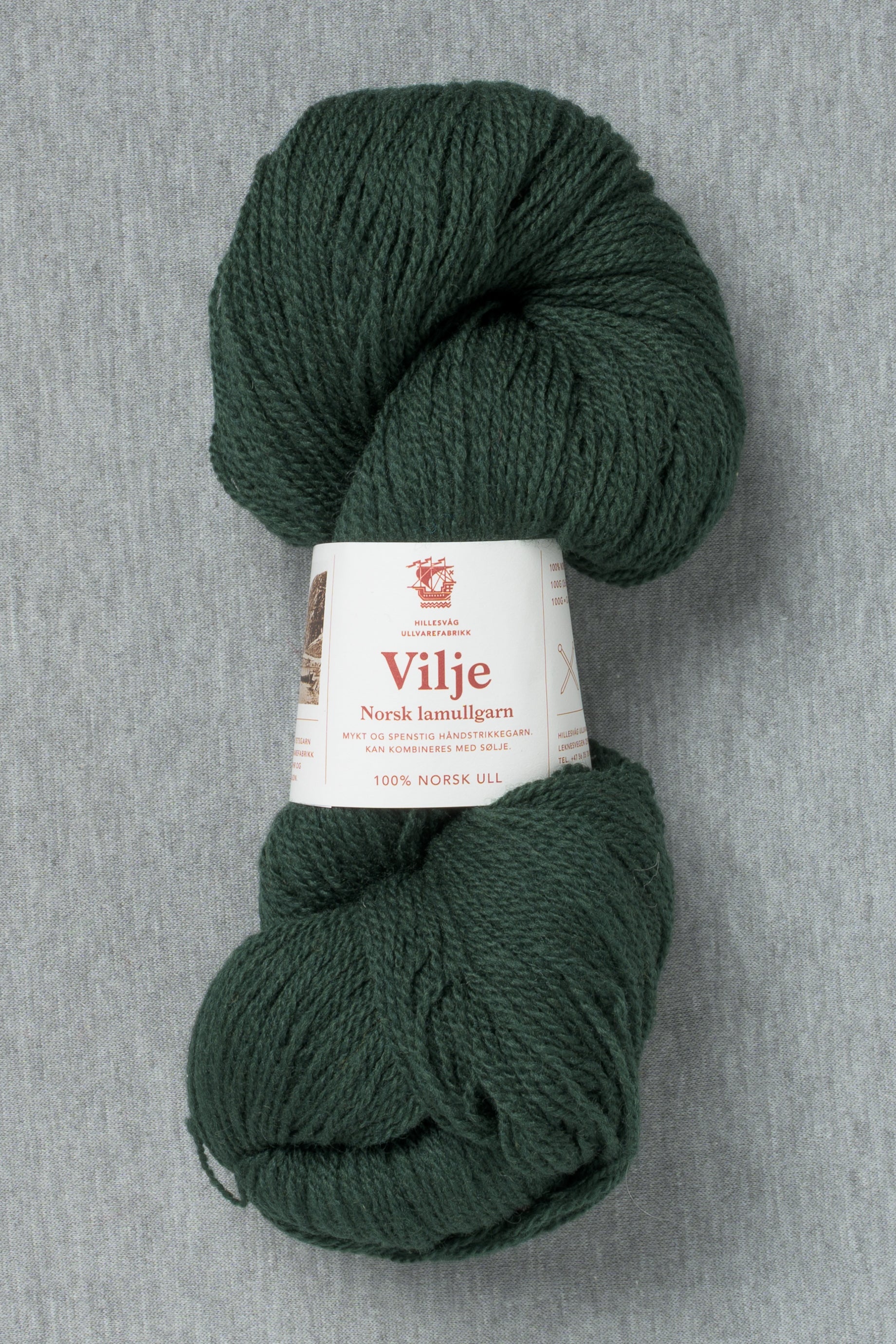Hillesvåg Vilje 418 Deep Dark Green (Bag of 10)